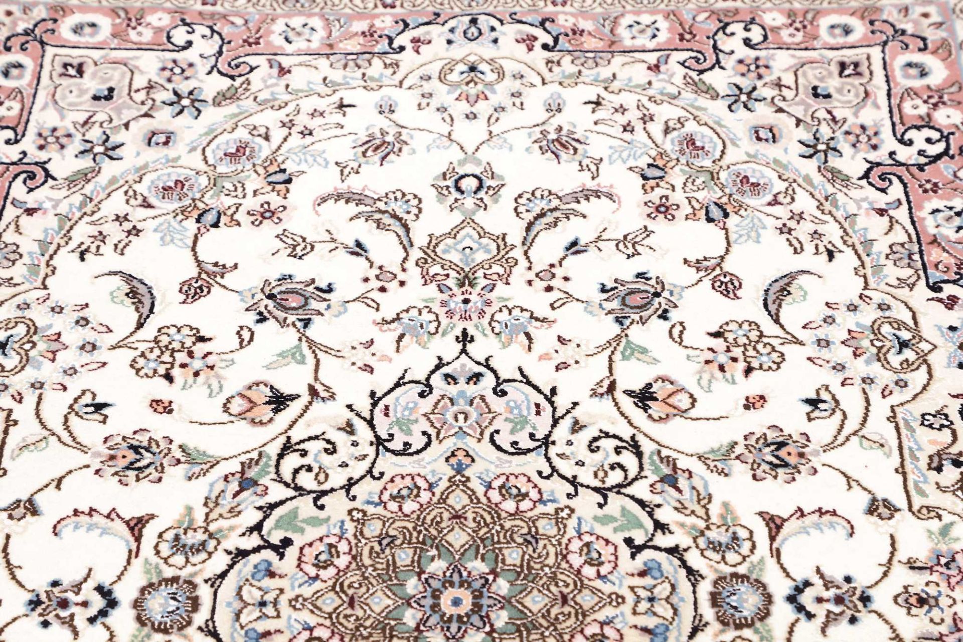 Handgeknüpfter Nain Perserteppich, 104 × 153 cm, Wolle