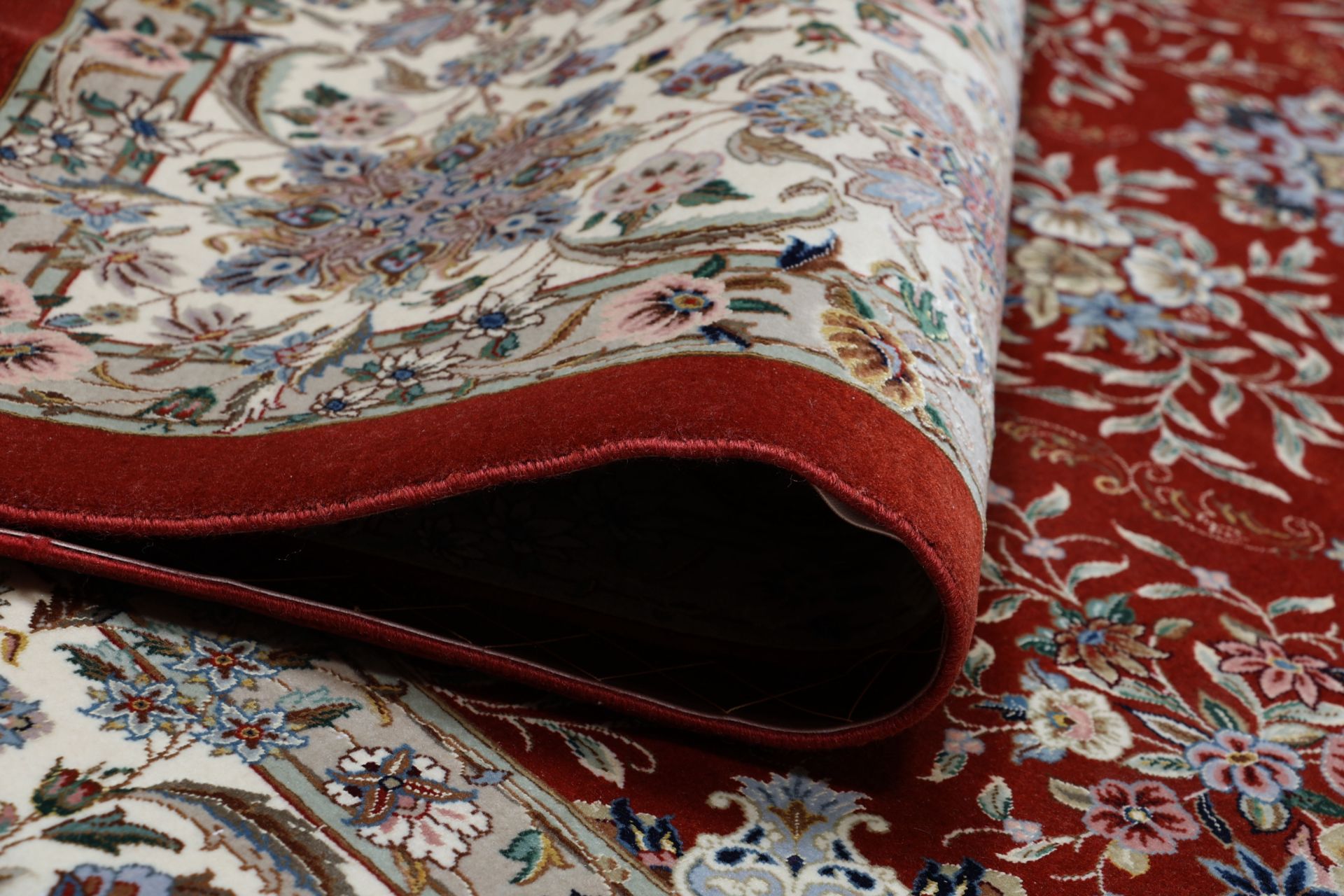 Handgeknüpfter Isfahan Perserteppich 250 × 348 cm