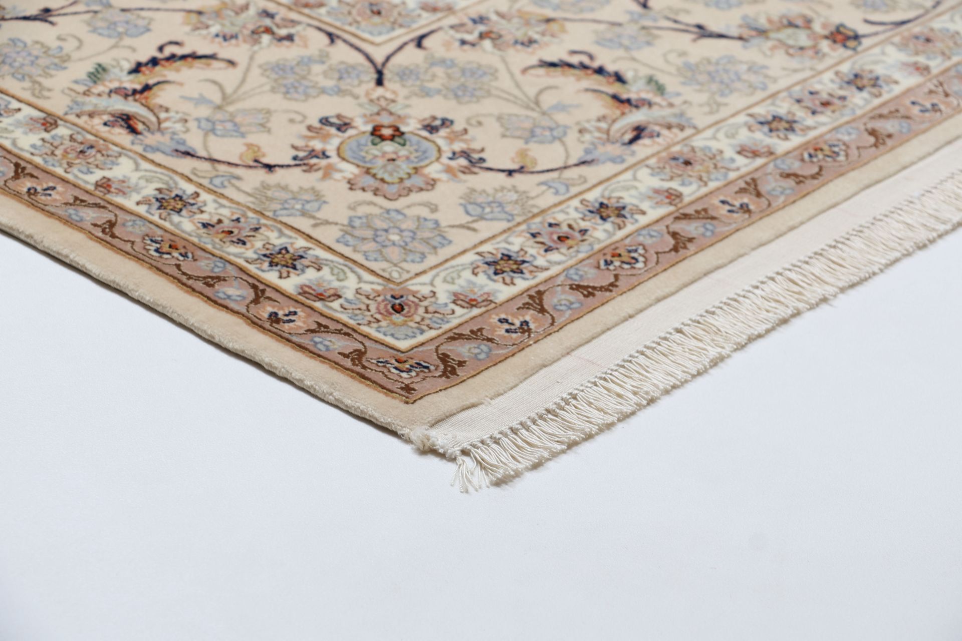 Handgeknüpfter Isfahan Perserteppich 255 × 360 cm