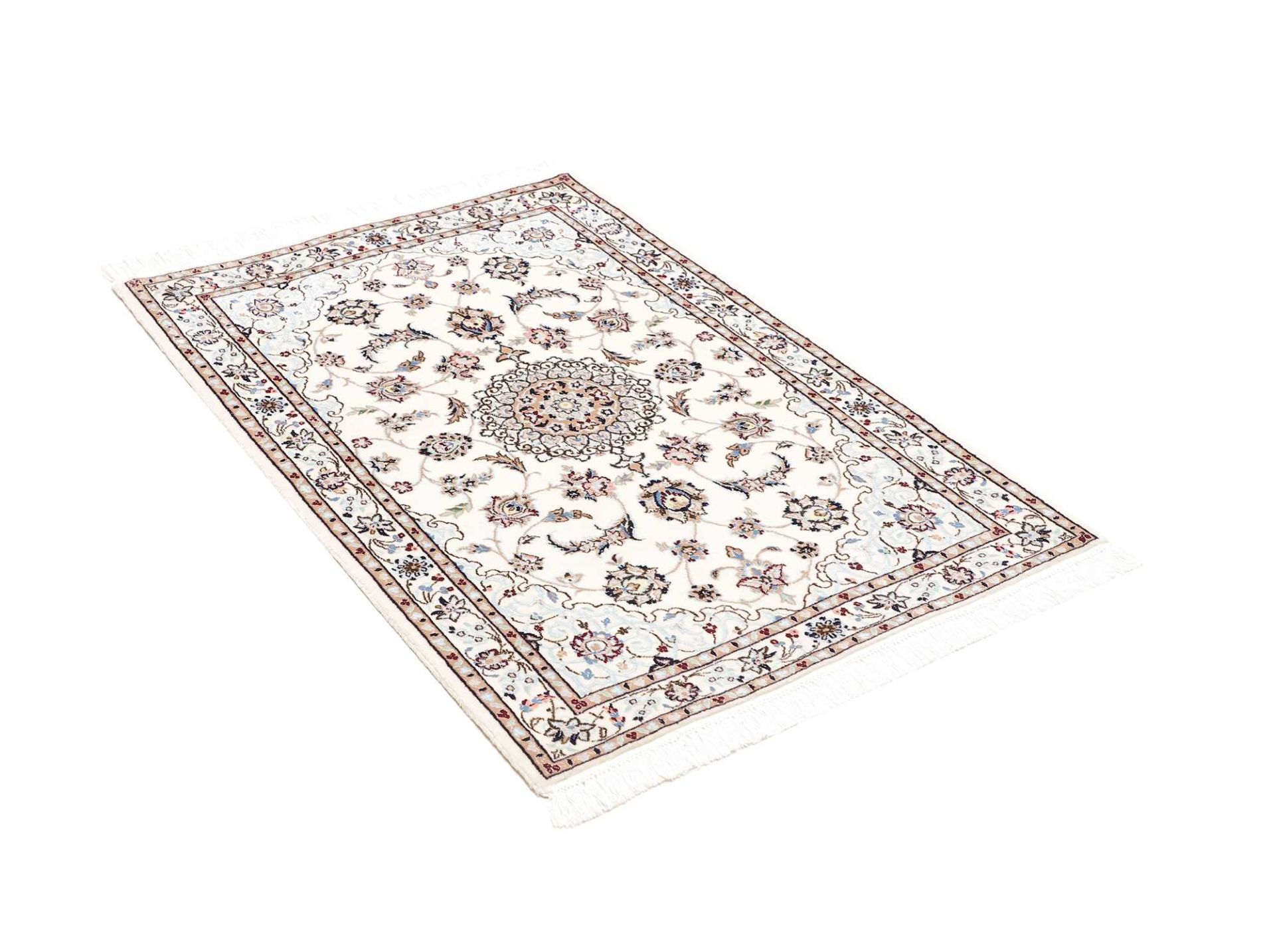 perserteppich-nain-82-x-117-cm-schurwolle-handgeknupft-exklusiv-2 Handgeknüpfter Nain Perserteppich 82 × 117 cm