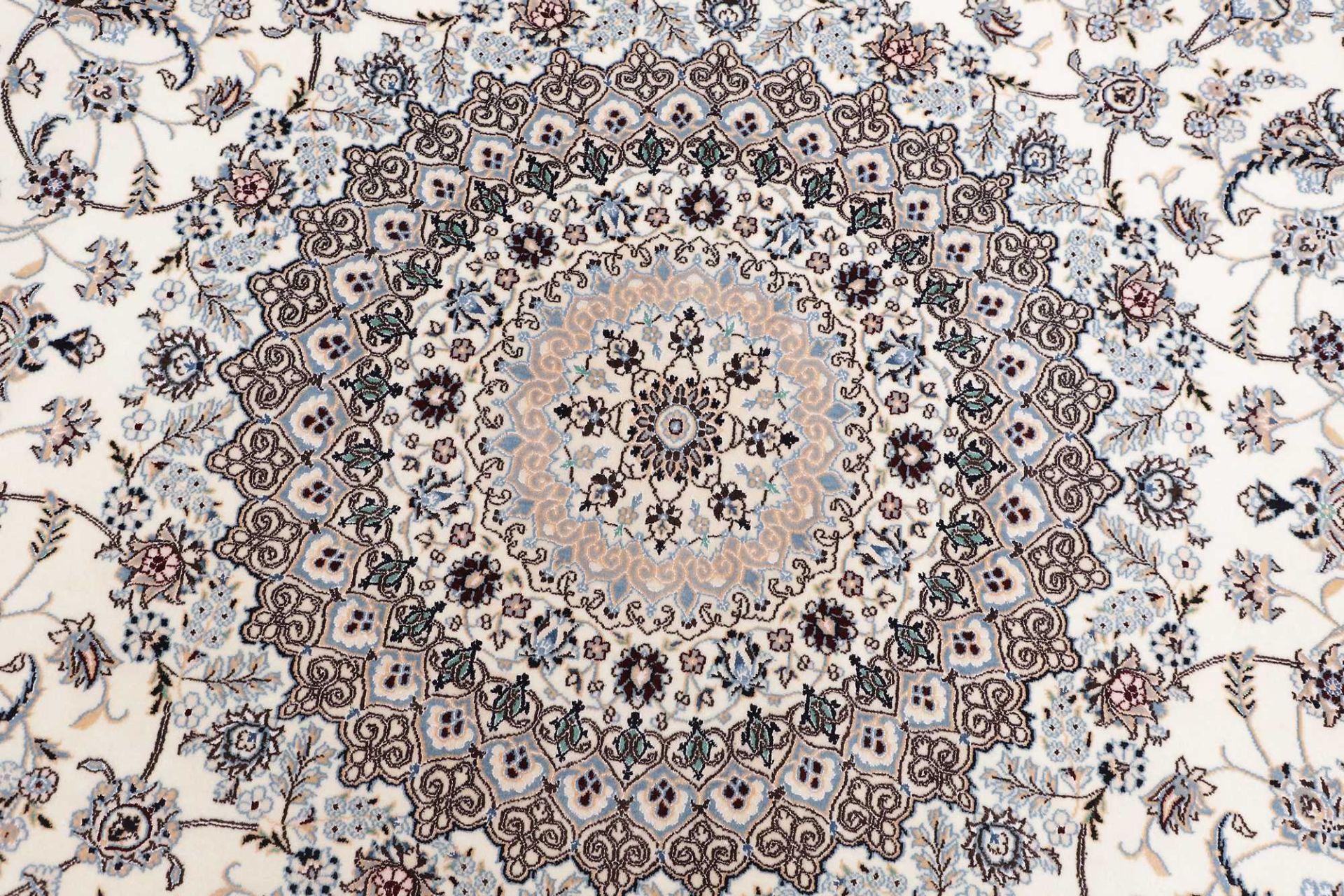Handgeknüpfter Nain Perserteppich, 251 × 249 cm, Wolle