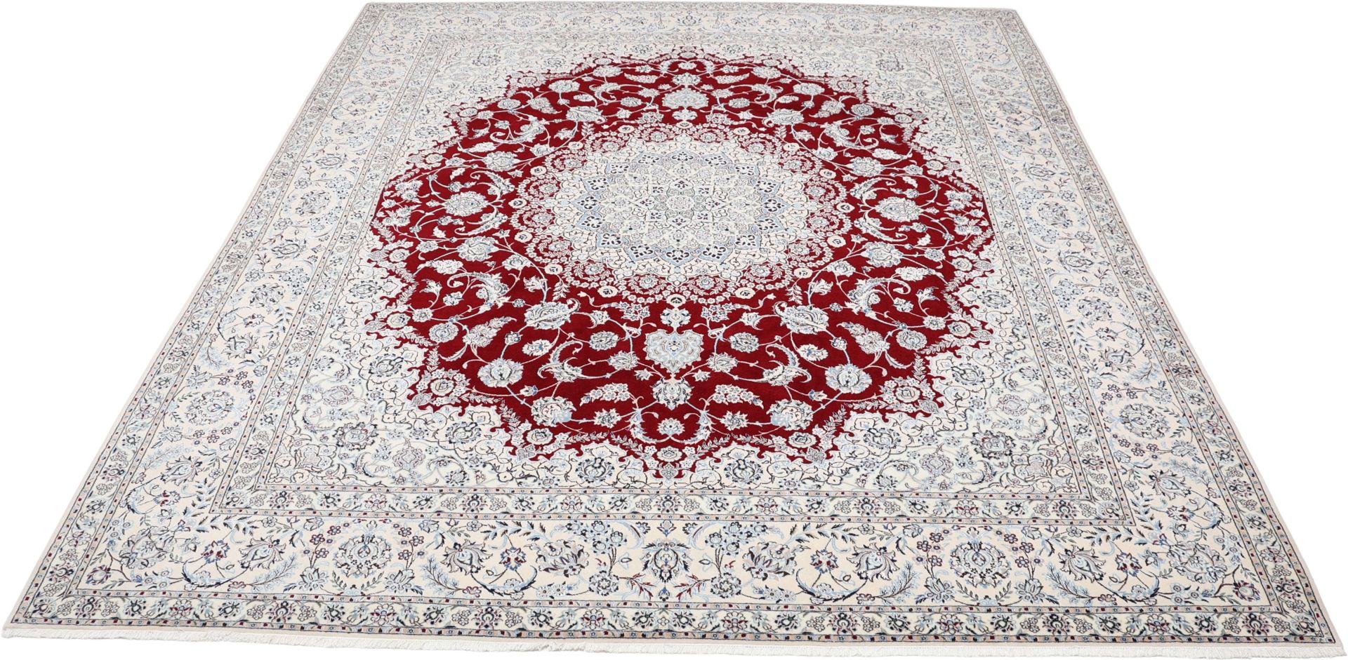 Handgeknüpfter Nain Perserteppich 255 × 305 cm