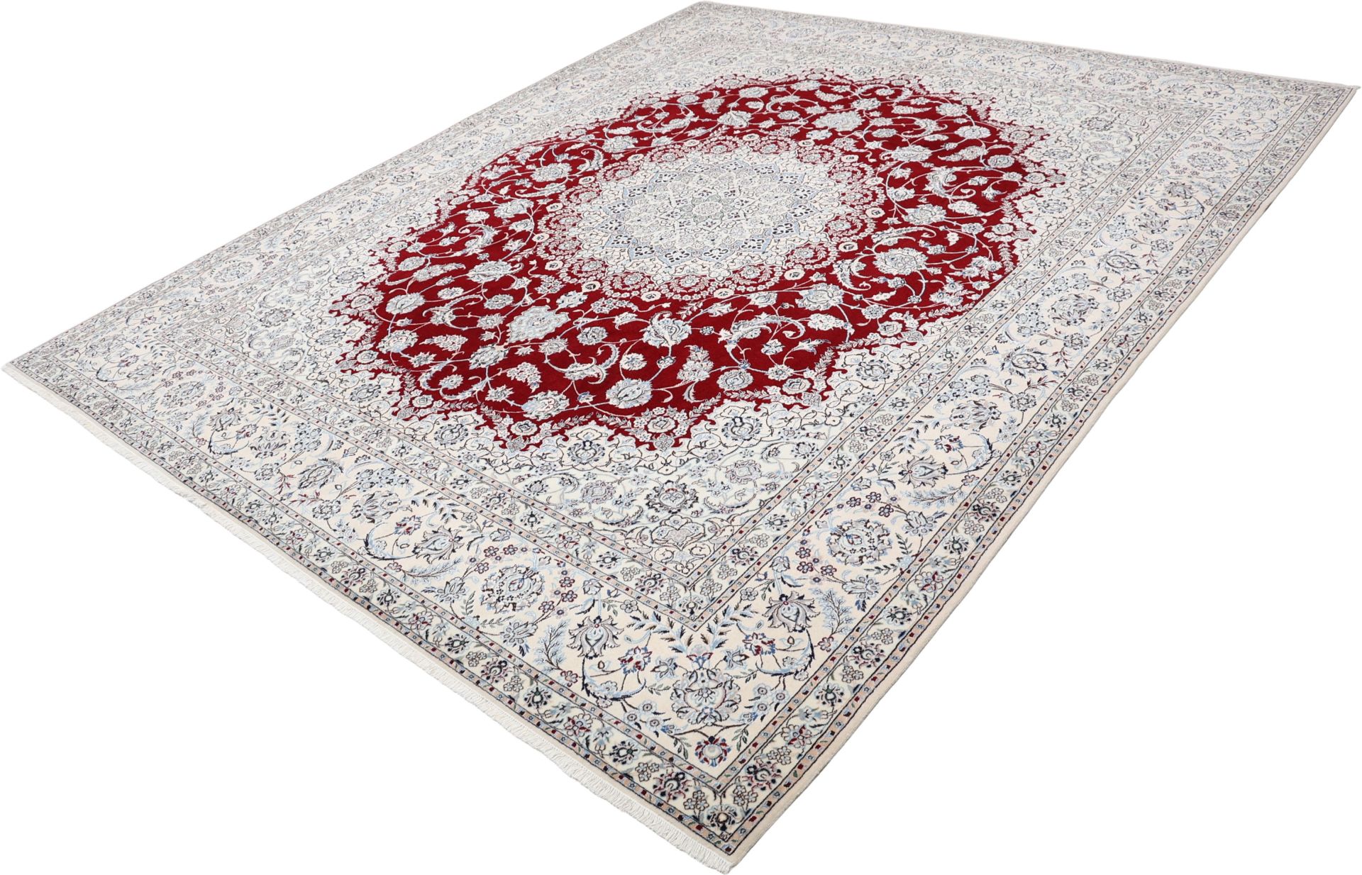 Handgeknüpfter Nain Perserteppich 255 × 305 cm