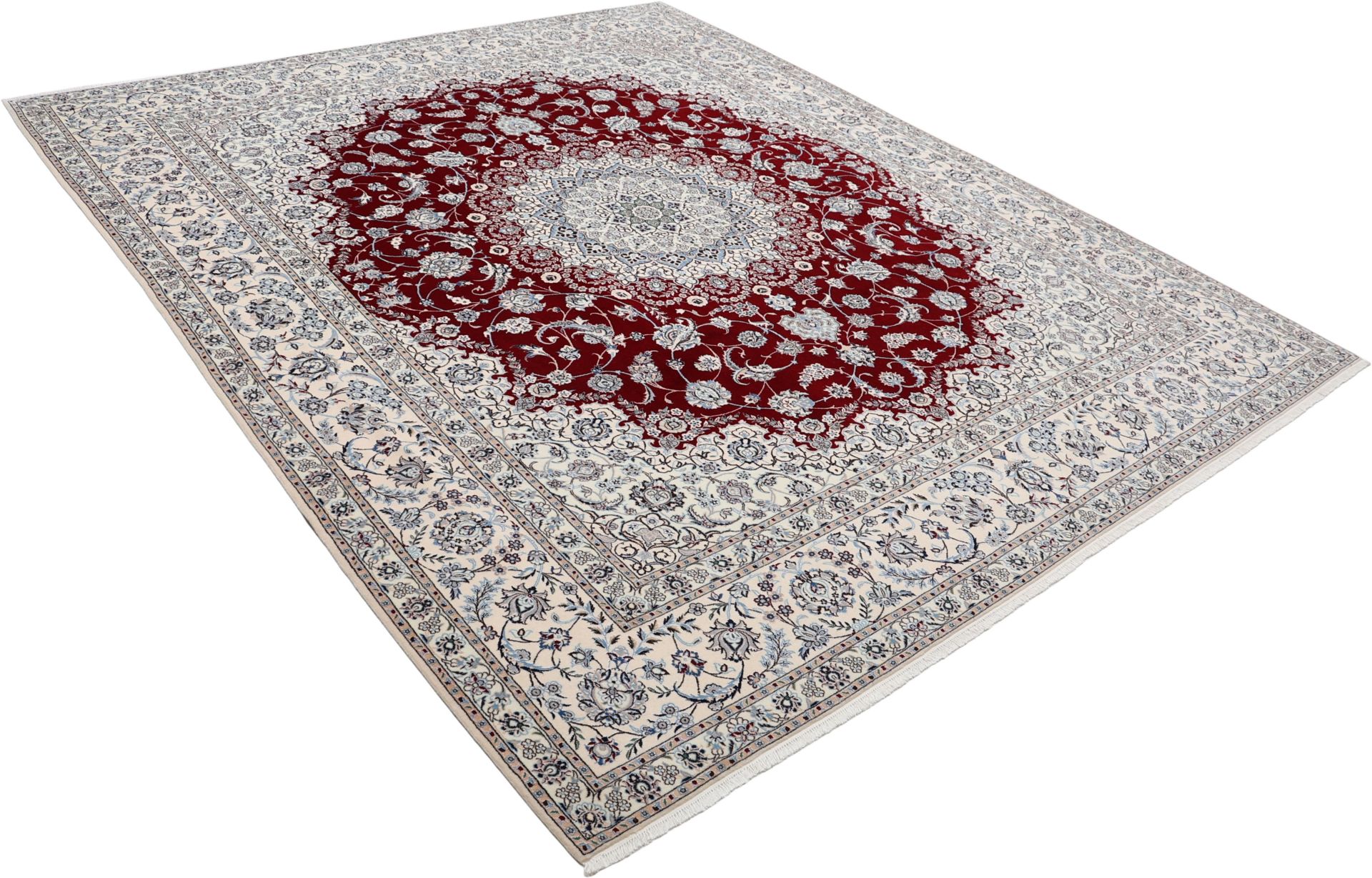 Handgeknüpfter Nain Perserteppich 255 × 305 cm