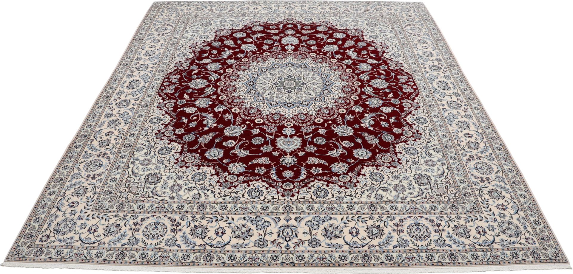 Handgeknüpfter Nain Perserteppich 255 × 305 cm