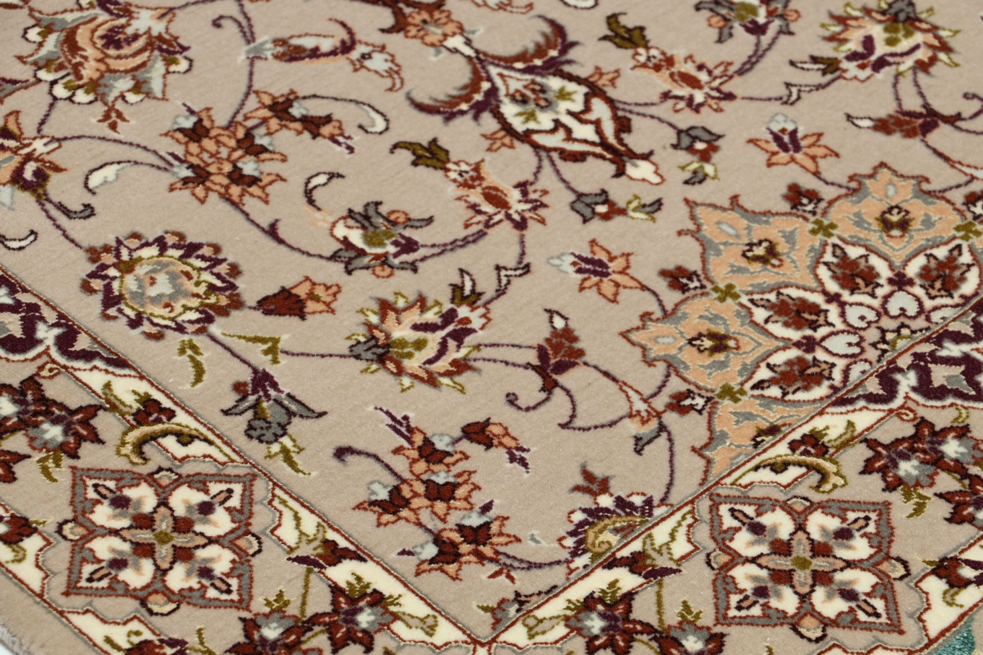 perserteppich-isfahan-67-x-209-cm-schurwolle-seide-handgeknupft-5 Isfahan Perserteppich aus Iran, 67 × 209 cm