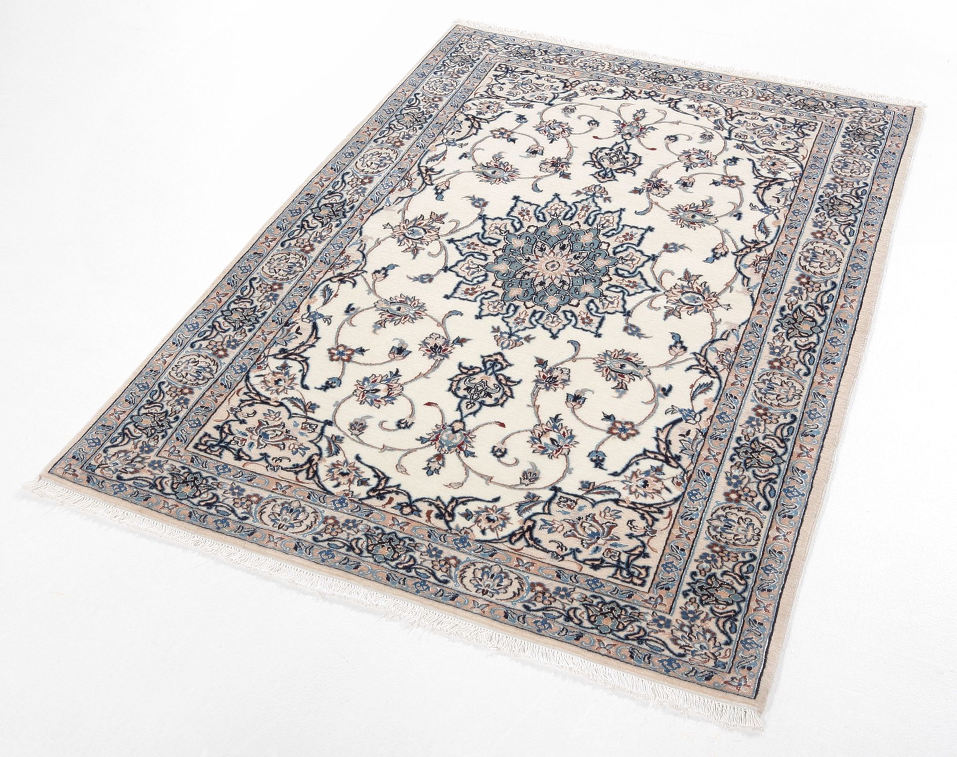 Nain Perserteppich aus Iran, 100 × 145 cm