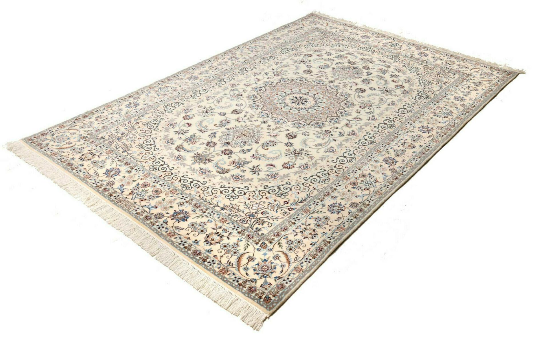 Nain Perserteppich 151 × 230 cm aus Wolle, handgeknüpft
