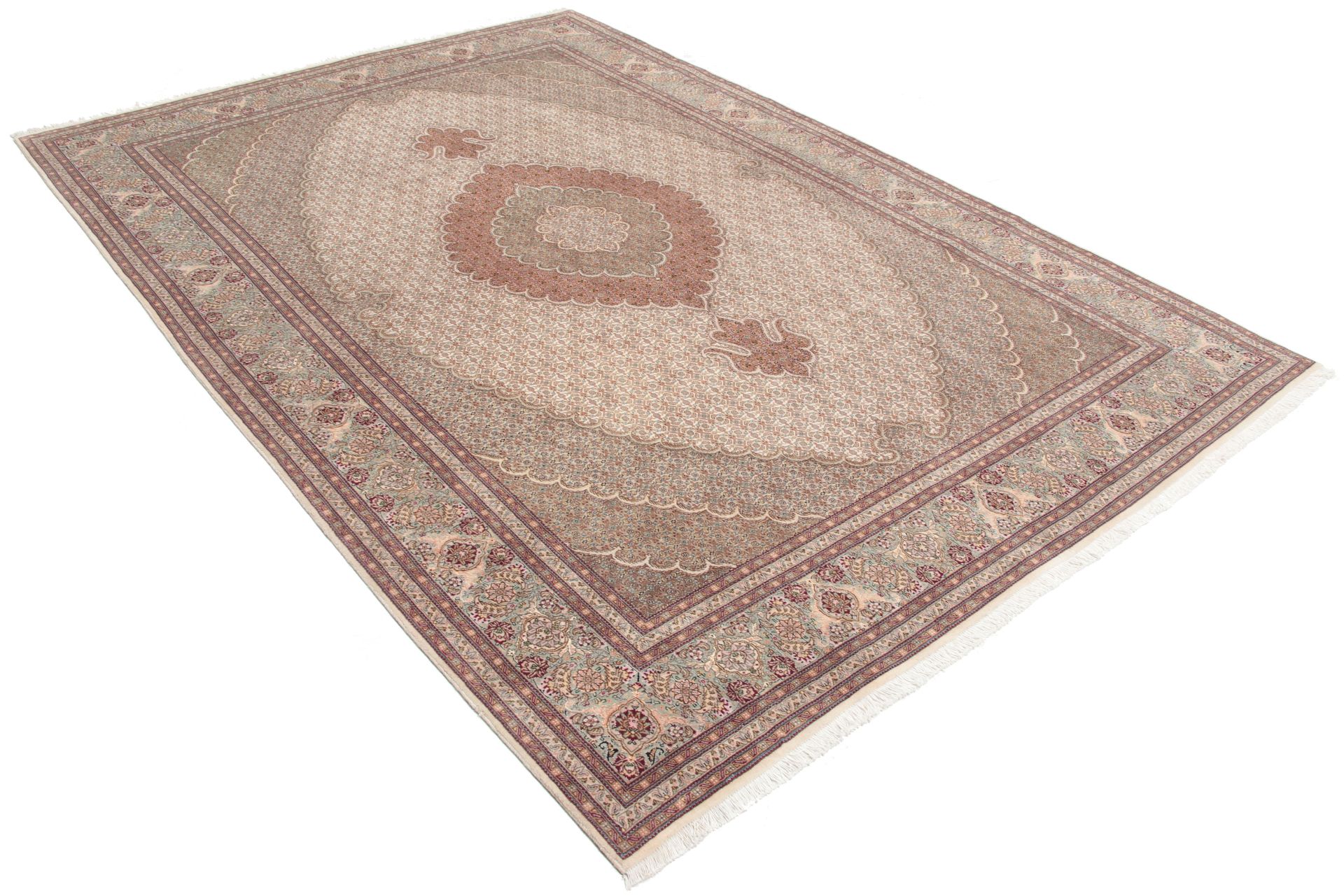 perserteppich-tabriz-207-x-305-cm-schurwolle-seide-handgeknupft-1 Handgeknüpfter Täbriz Perserteppich, 207 × 305 cm, Wolle & Seide