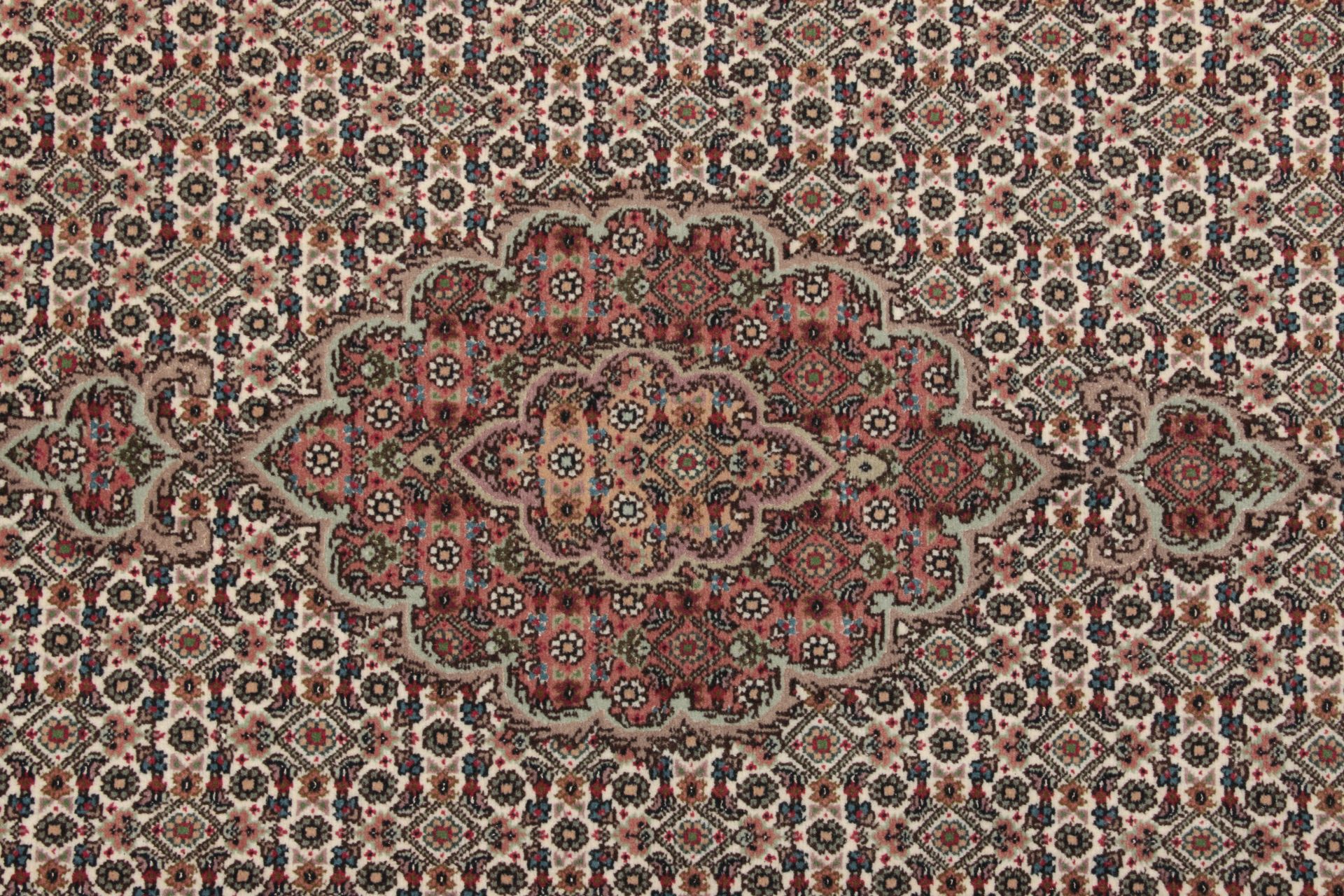 Täbriz Perserteppich 80 × 297 cm aus Wolle & Seide, handgeknüpft