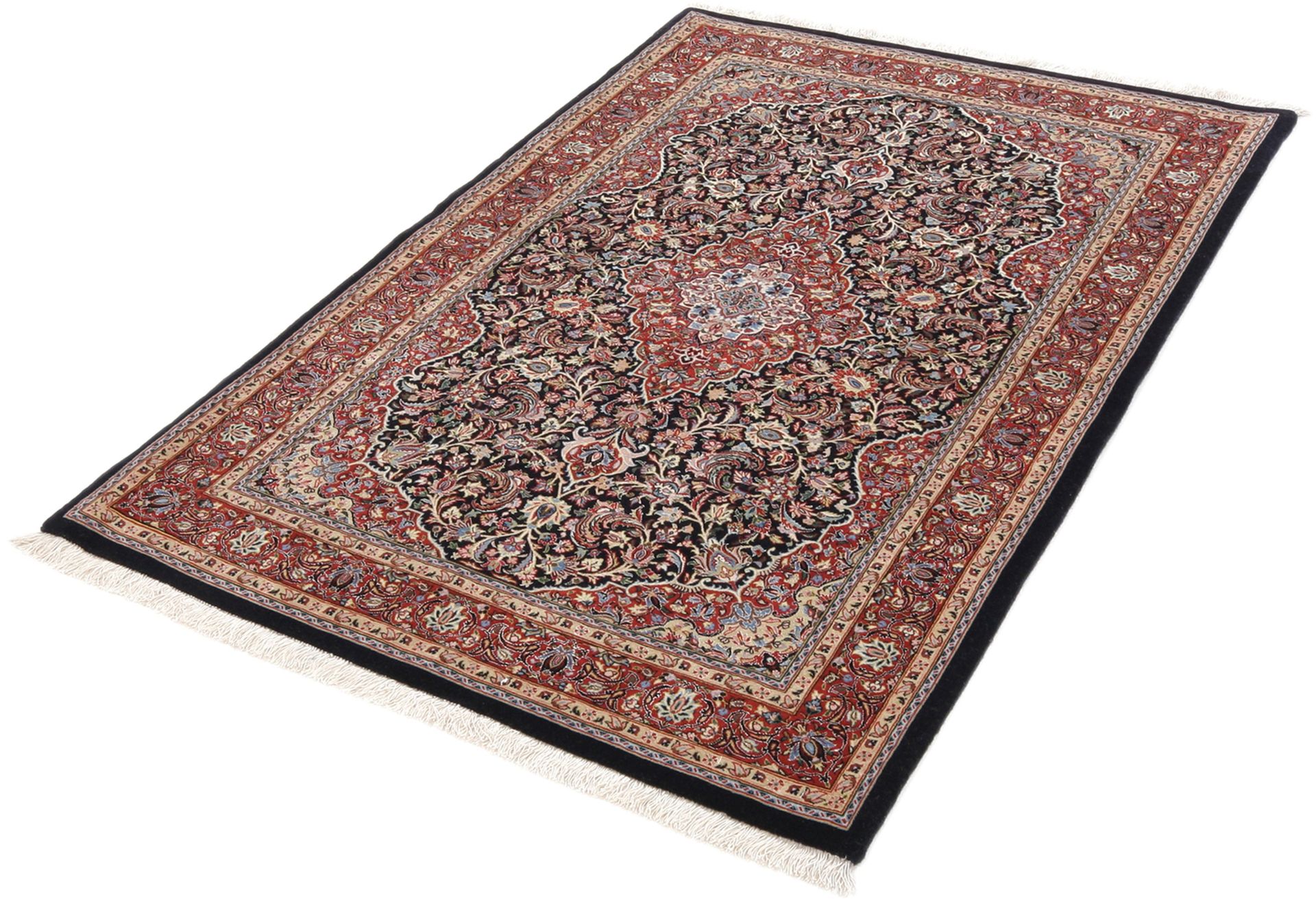 Handgeknüpfter Isfahan Perserteppich 103 × 160 cm
