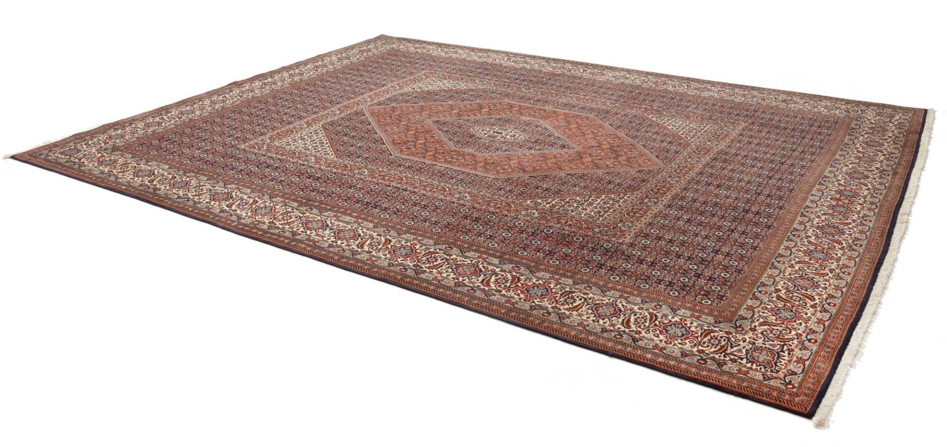 Handgeknüpfter Bijar Perserteppich 295 × 394 cm