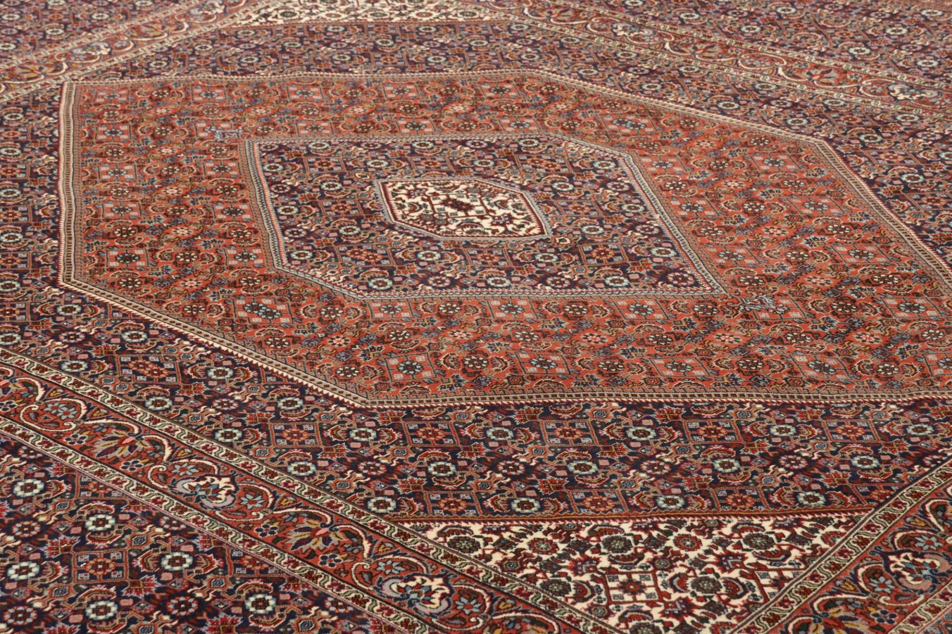 Handgeknüpfter Bijar Perserteppich 295 × 394 cm