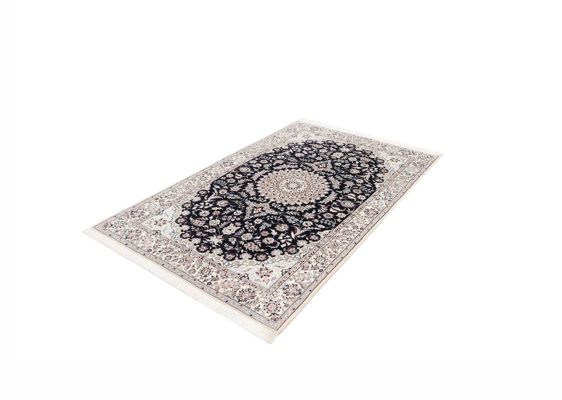 perserteppich-nain-133-x-206-cm-schurwolle-handgeknupft-exklusiv-1 Handgeknüpfter Nain Perserteppich, 133 × 206 cm, Wolle
