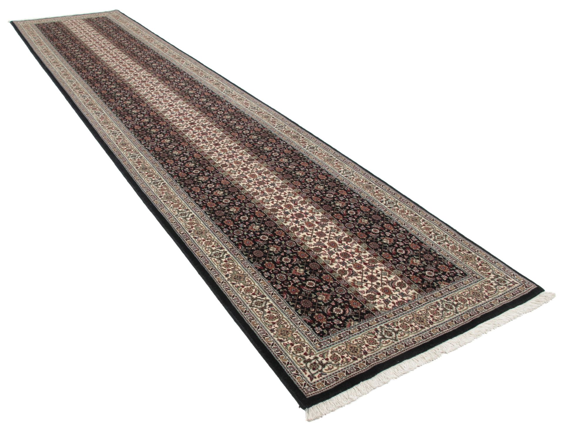 Handgeknüpfter Täbriz Perserteppich 85 × 392 cm