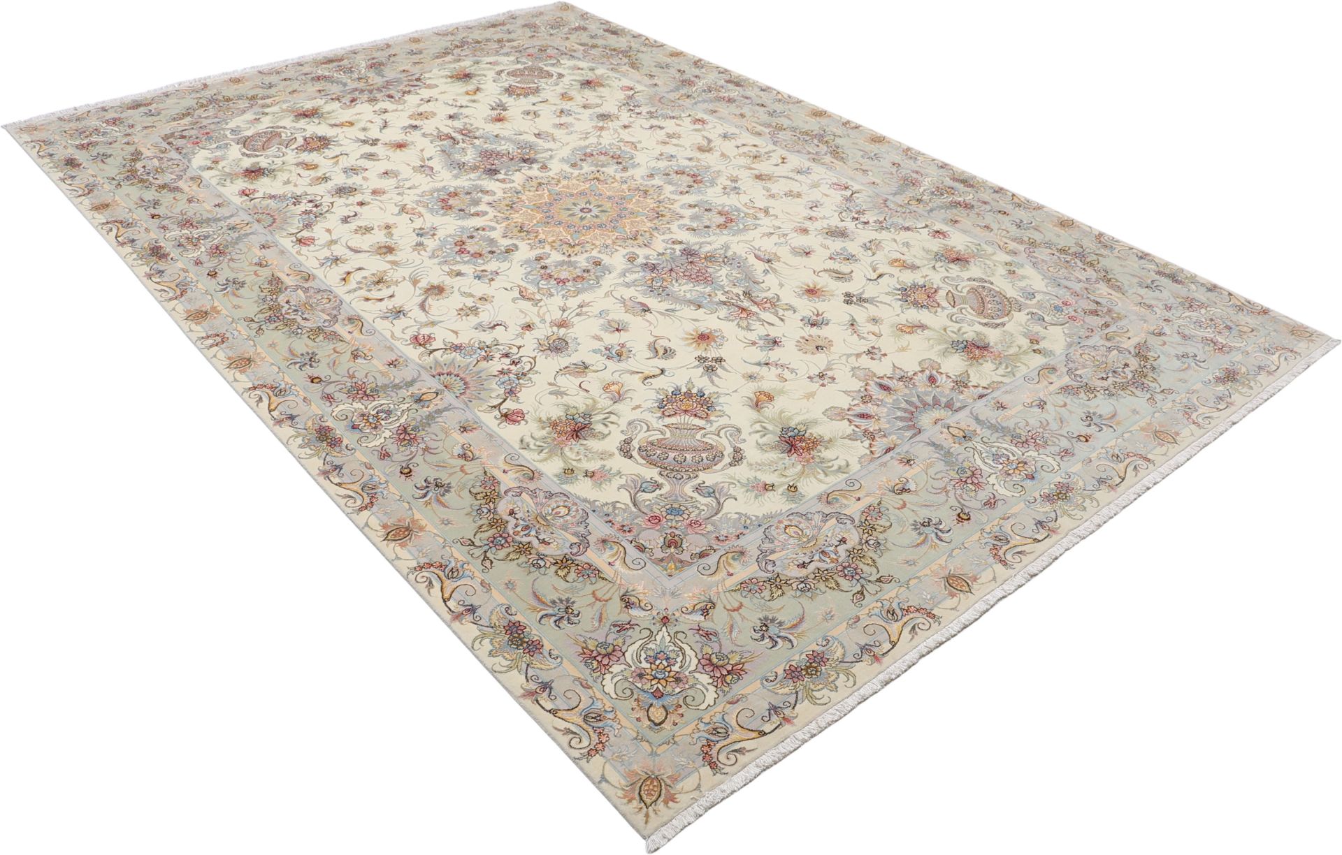 Täbriz Perserteppich aus Iran, 240 × 365 cm