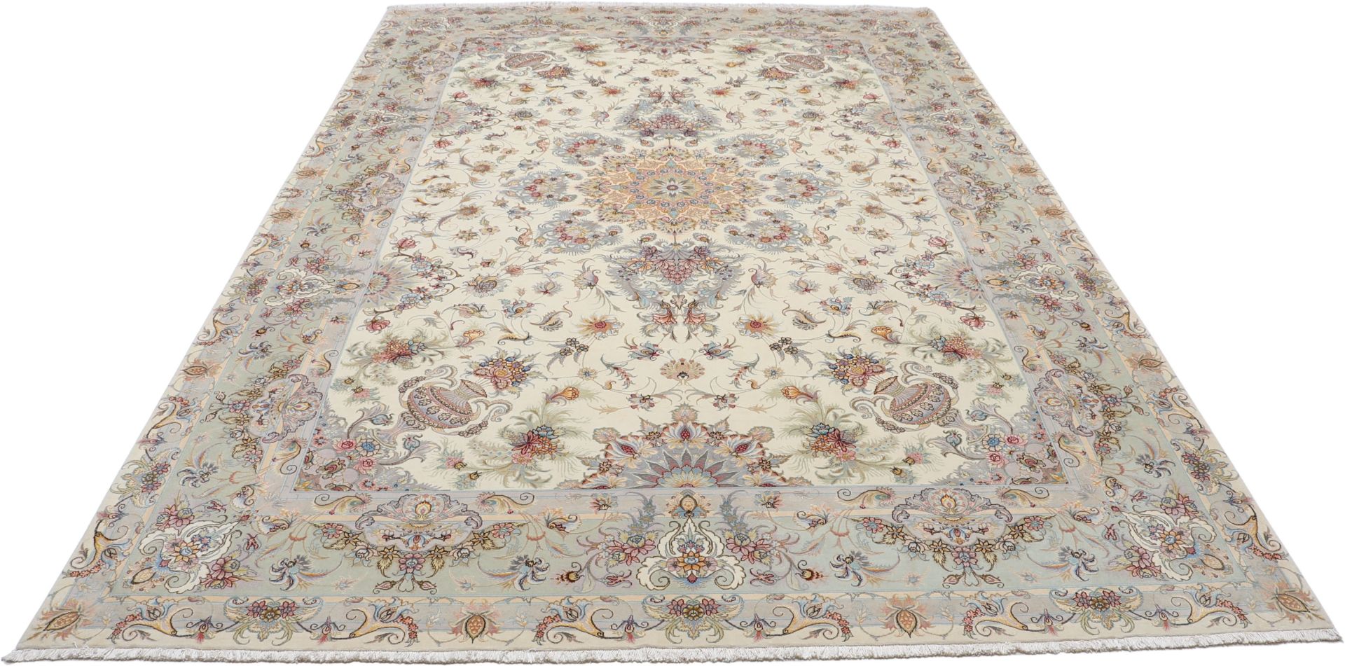Täbriz Perserteppich aus Iran, 240 × 365 cm