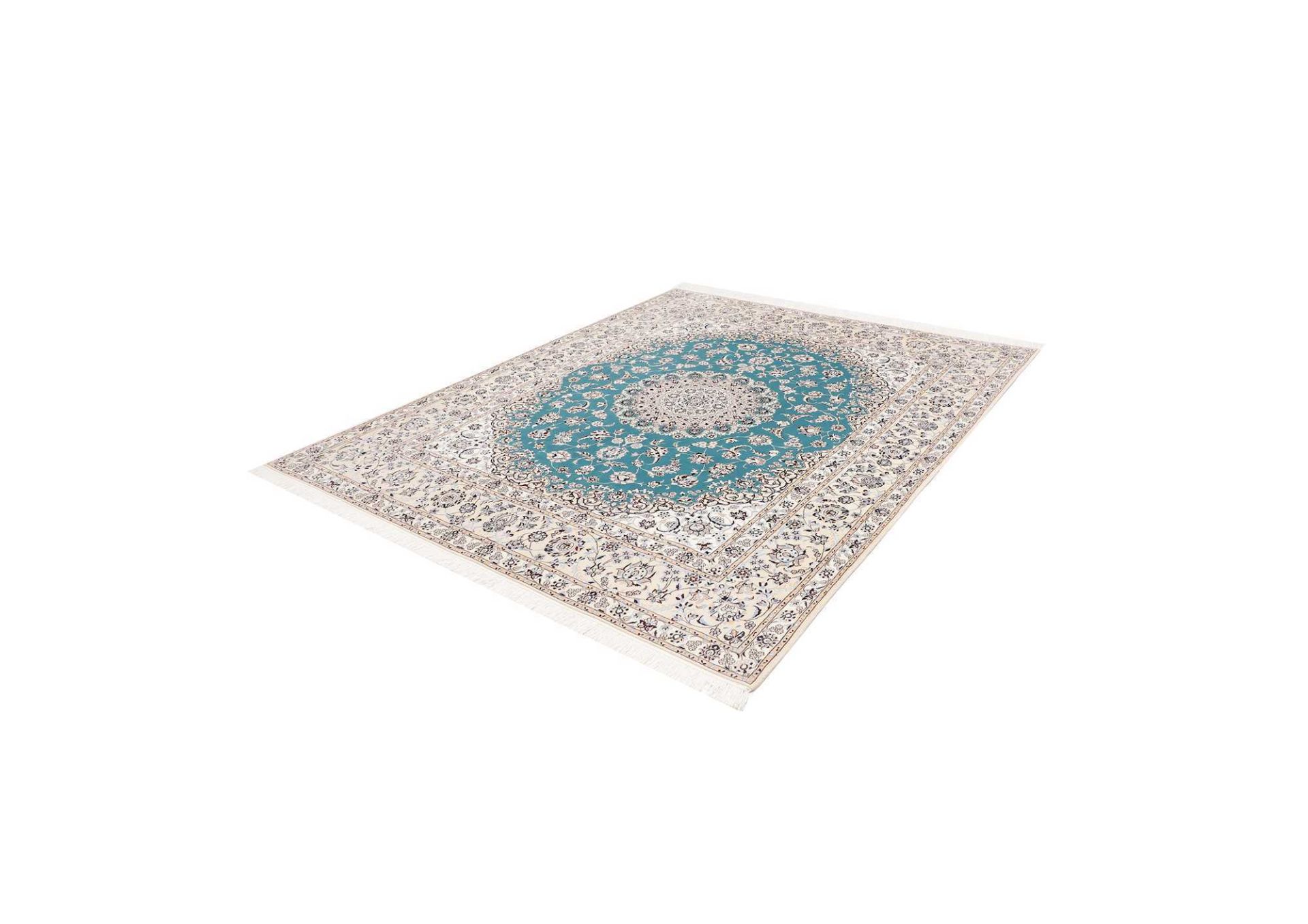 Handgeknüpfter Nain Perserteppich 208 × 253 cm