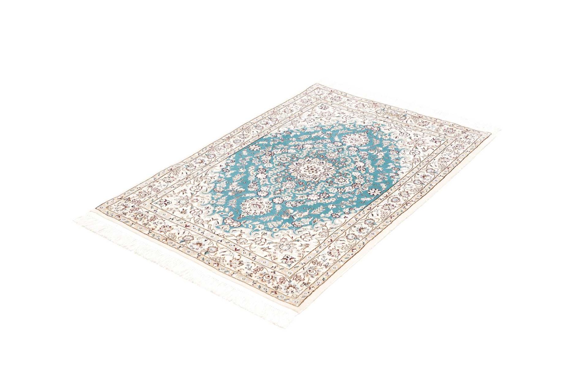 perserteppich-nain-85-x-126-cm-schurwolle-handgeknupft-exklusiv-1 Handgeknüpfter Nain Perserteppich 85 × 126 cm