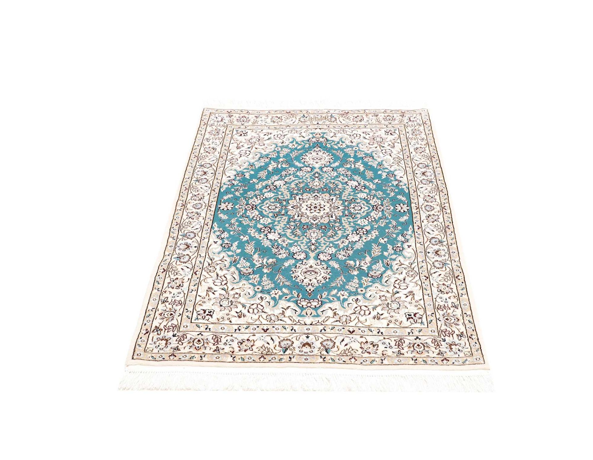 perserteppich-nain-85-x-126-cm-schurwolle-handgeknupft-exklusiv-3 Handgeknüpfter Nain Perserteppich 85 × 126 cm