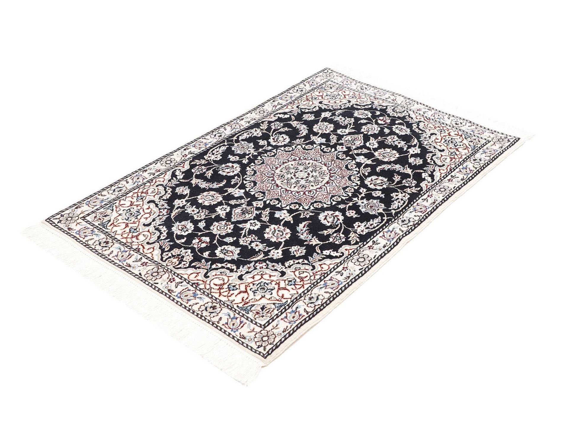 Nain Perserteppich 82 × 119 cm aus Wolle, handgeknüpft