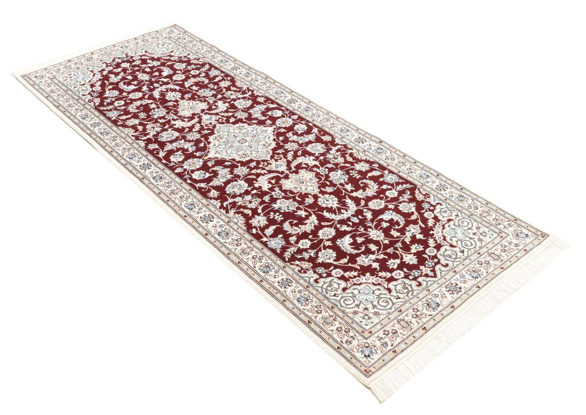 perserteppich-nain-82-x-207-cm-schurwolle-handgeknupft-exklusiv-13 Nain Perserteppich aus Iran, 82 × 207 cm