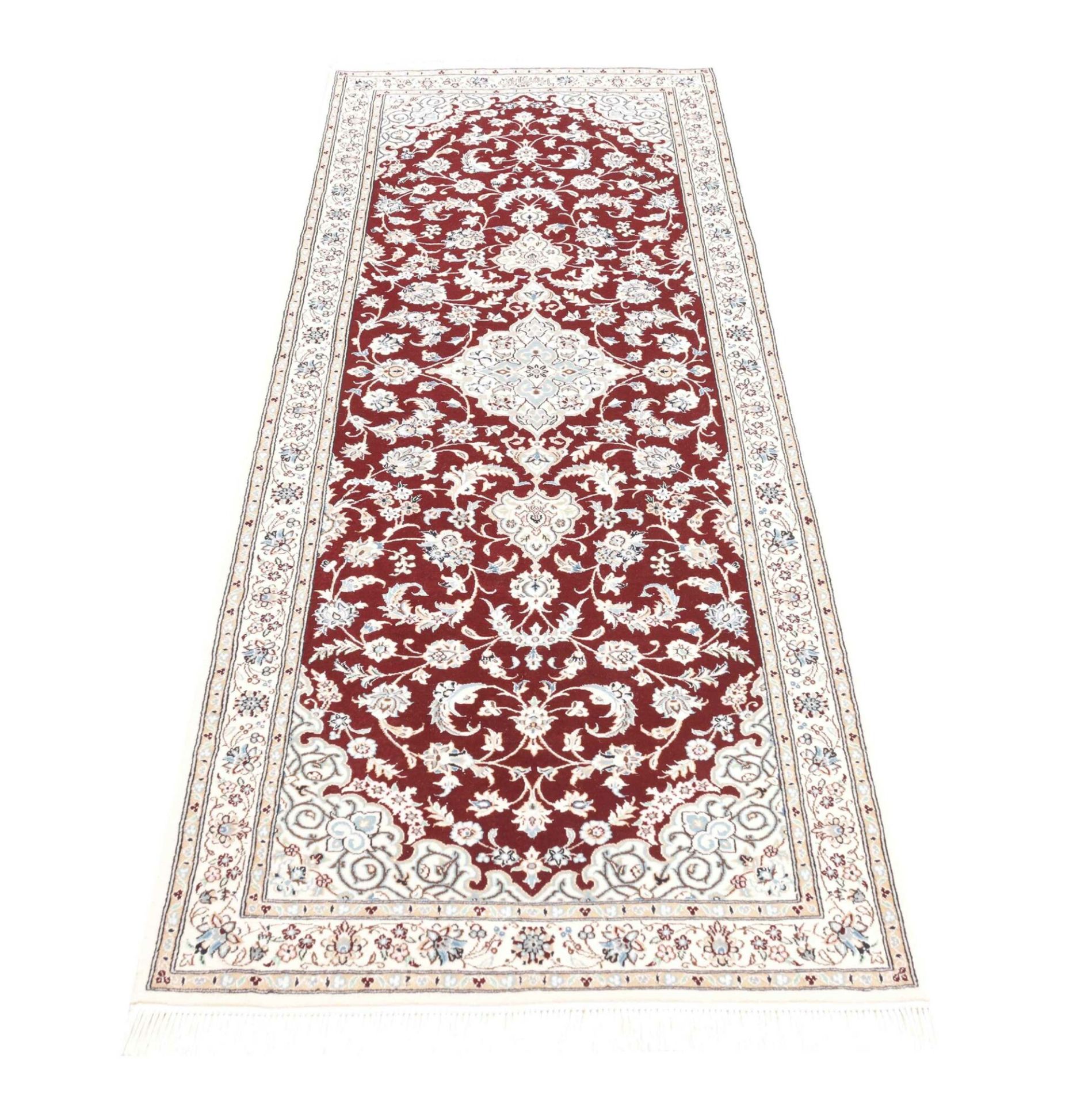 perserteppich-nain-82-x-207-cm-schurwolle-handgeknupft-exklusiv-14 Nain Perserteppich aus Iran, 82 × 207 cm