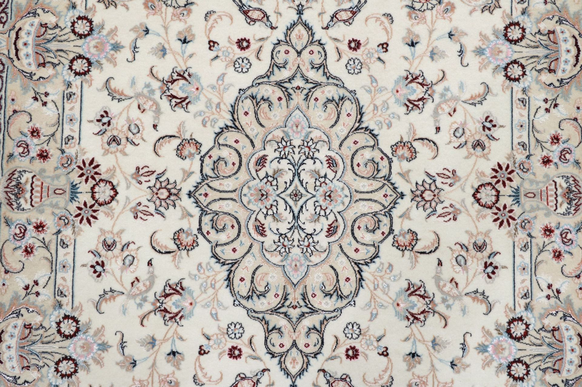 Handgeknüpfter Isfahan Perserteppich 110 × 160 cm
