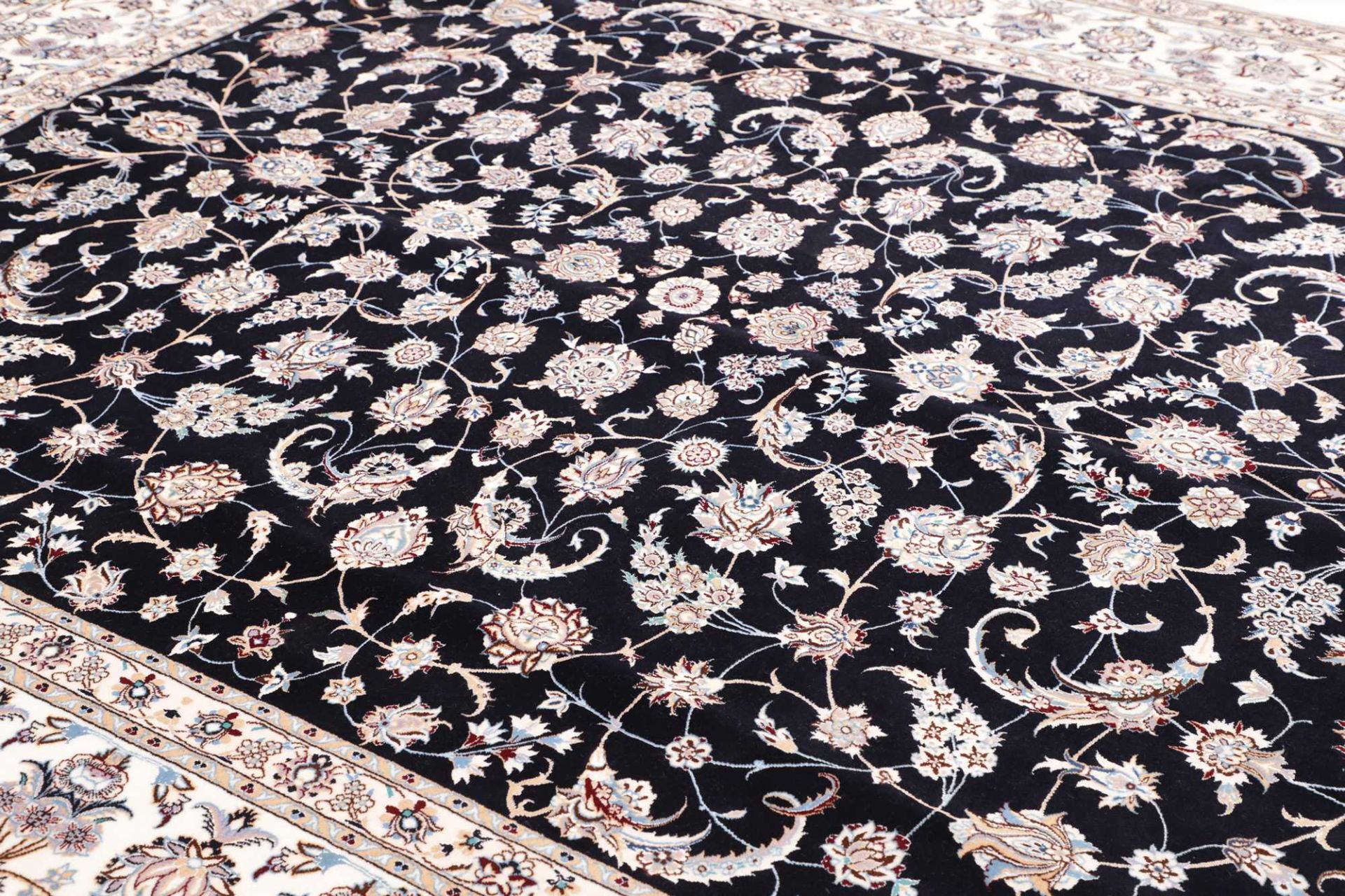 Handgeknüpfter Nain Perserteppich, 261 × 309 cm, Wolle