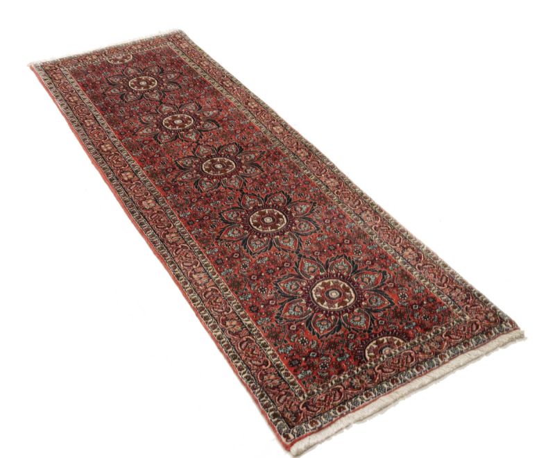 perserteppich-bidjar-67-x-209-cm-schurwolle-handgeknupft-hochwertig-2 Bijar Perserteppich aus Iran, 67 × 209 cm