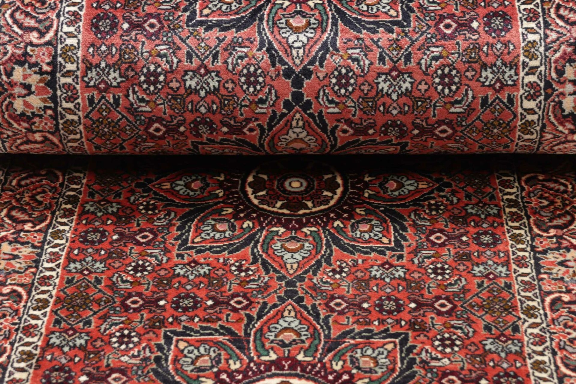 perserteppich-bidjar-67-x-209-cm-schurwolle-handgeknupft-hochwertig-9 Bijar Perserteppich aus Iran, 67 × 209 cm