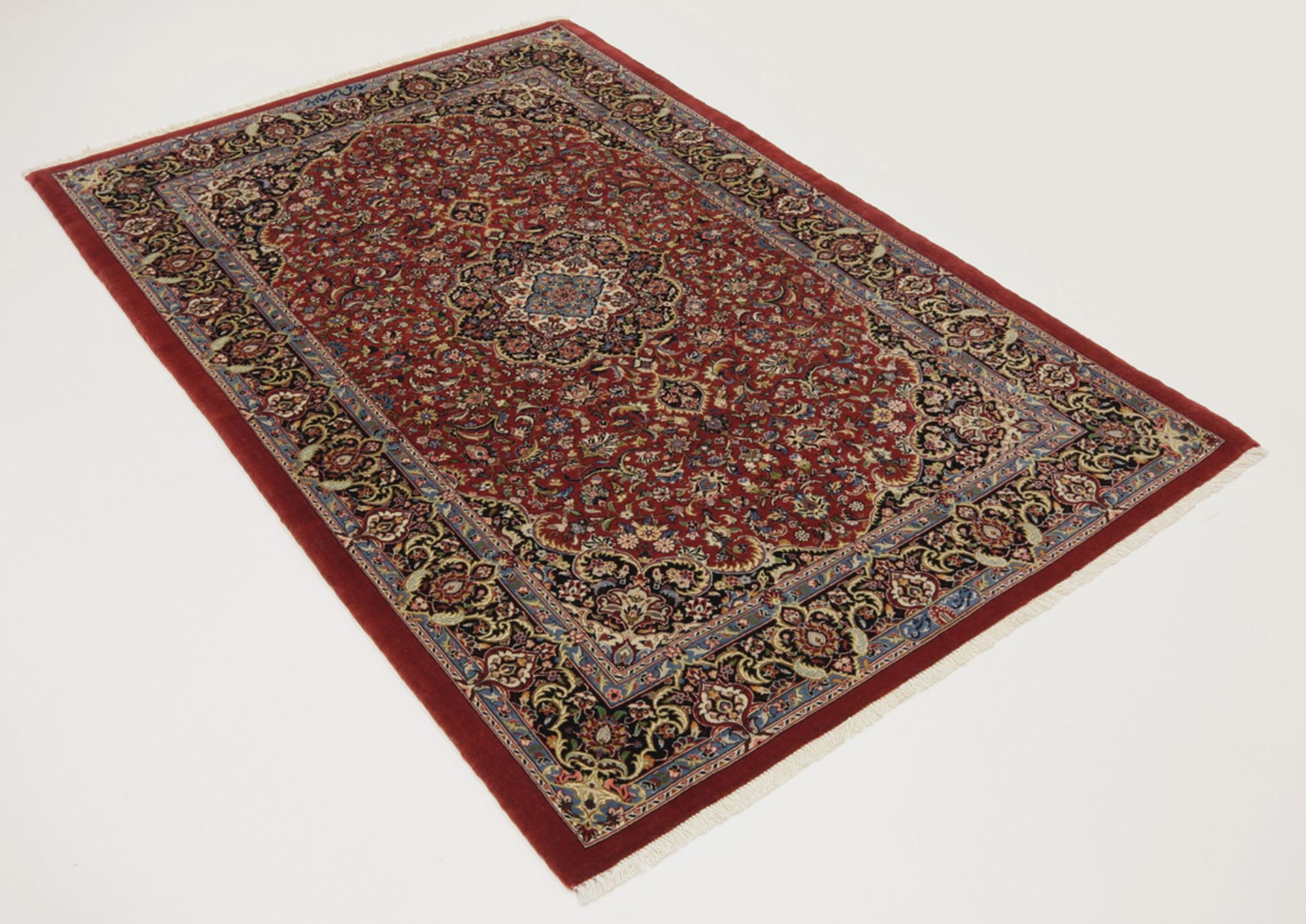 Handgeknüpfter Isfahan Perserteppich 107 × 160 cm