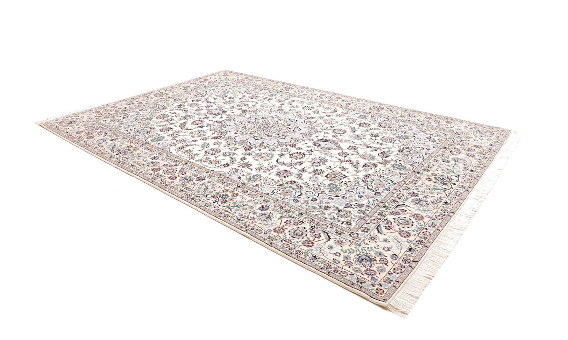 Nain Perserteppich 247 × 345 cm aus Wolle, handgeknüpft