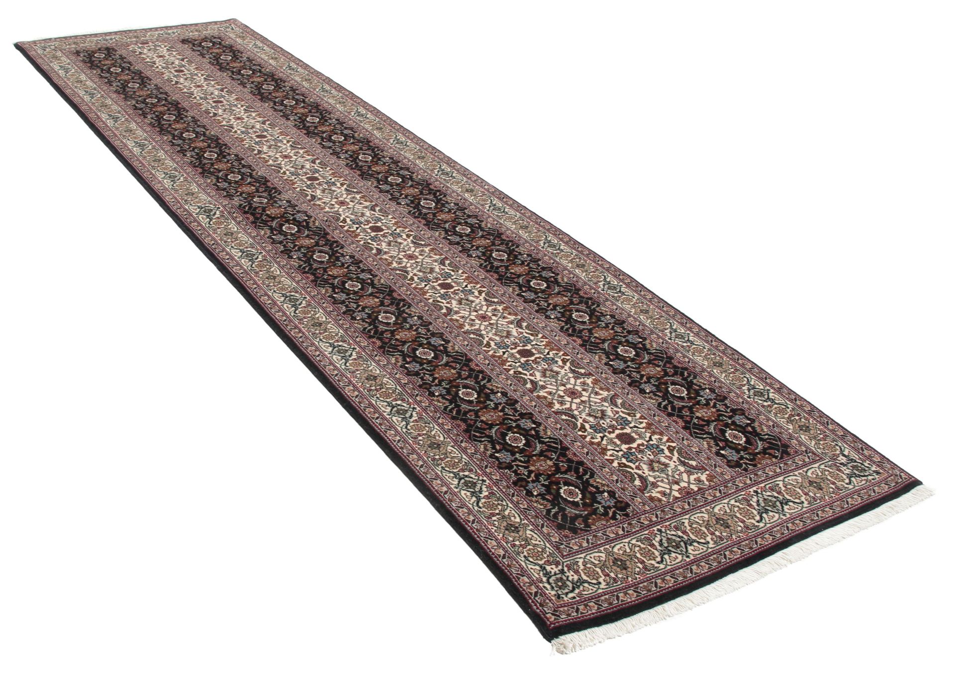 Handgeknüpfter Täbriz Perserteppich 82 × 295 cm