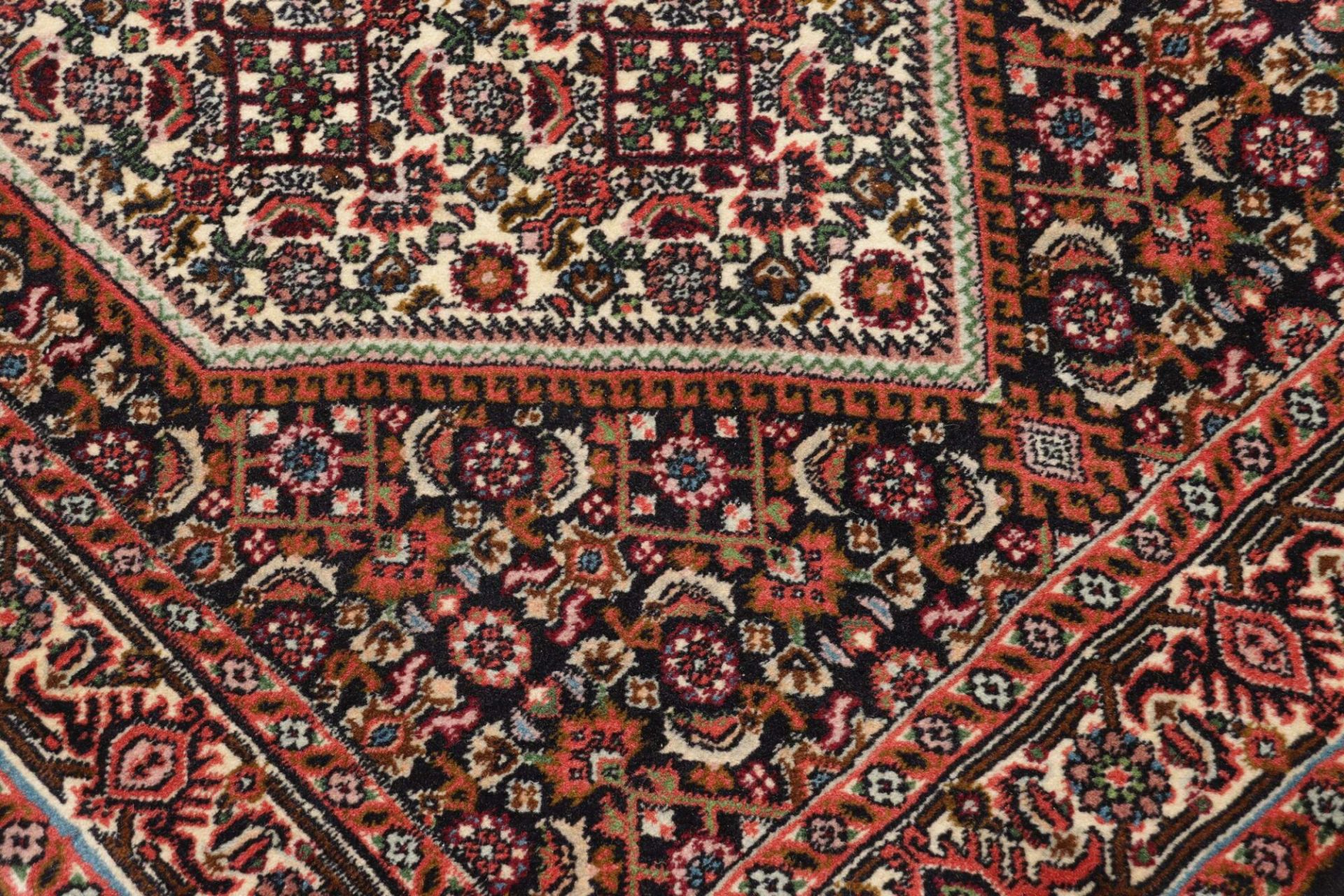Handgeknüpfter Bijar Perserteppich 73 × 234 cm