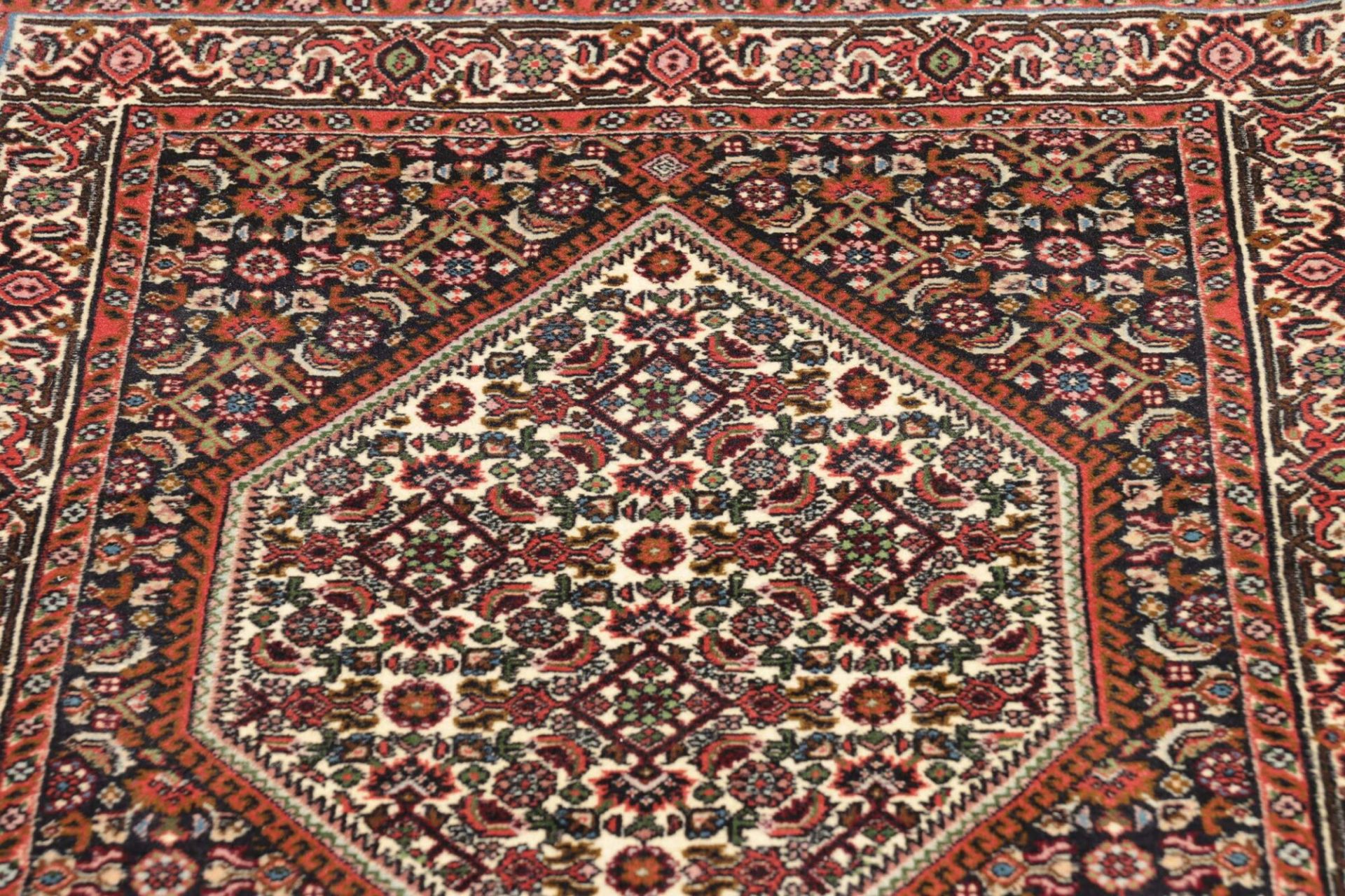 Handgeknüpfter Bijar Perserteppich 73 × 234 cm