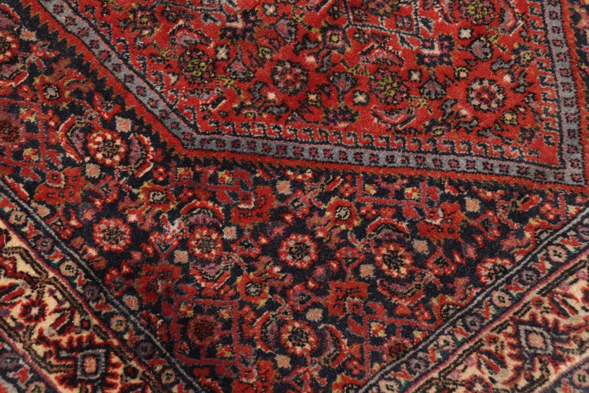Bijar Perserteppich aus Iran, 79 × 101 cm