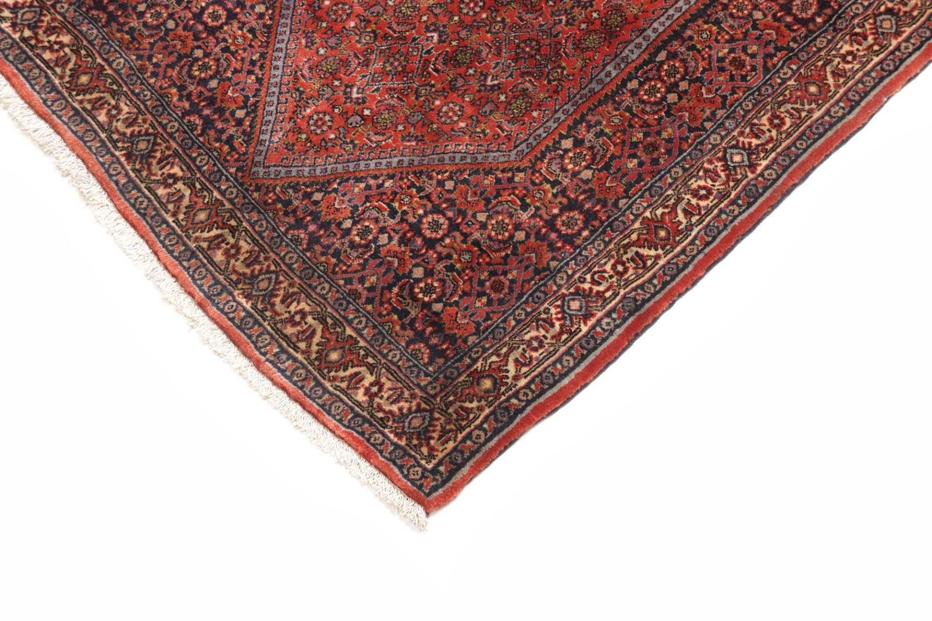 Bijar Perserteppich aus Iran, 79 × 101 cm