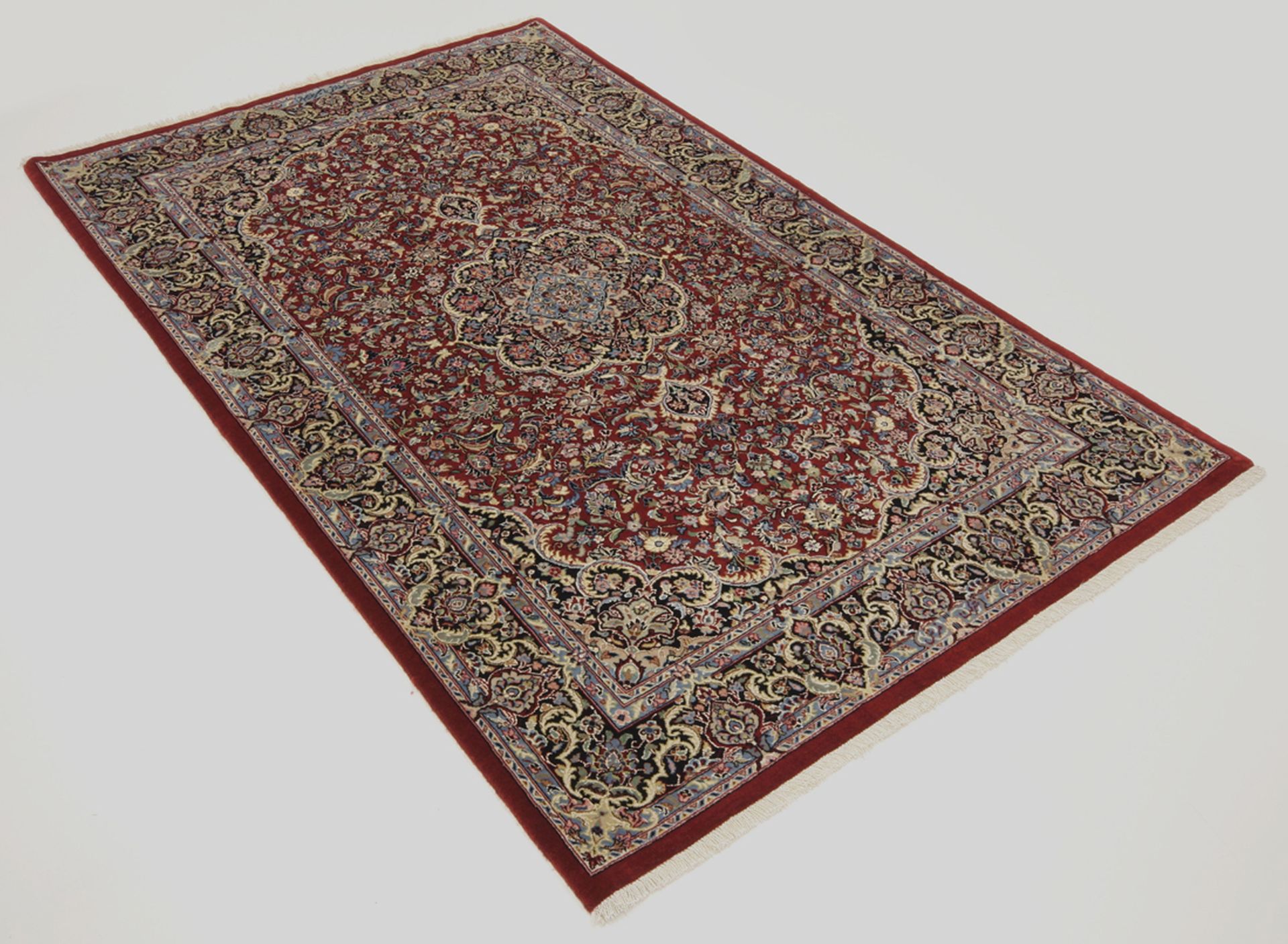 Handgeknüpfter Isfahan Perserteppich 105 × 170 cm