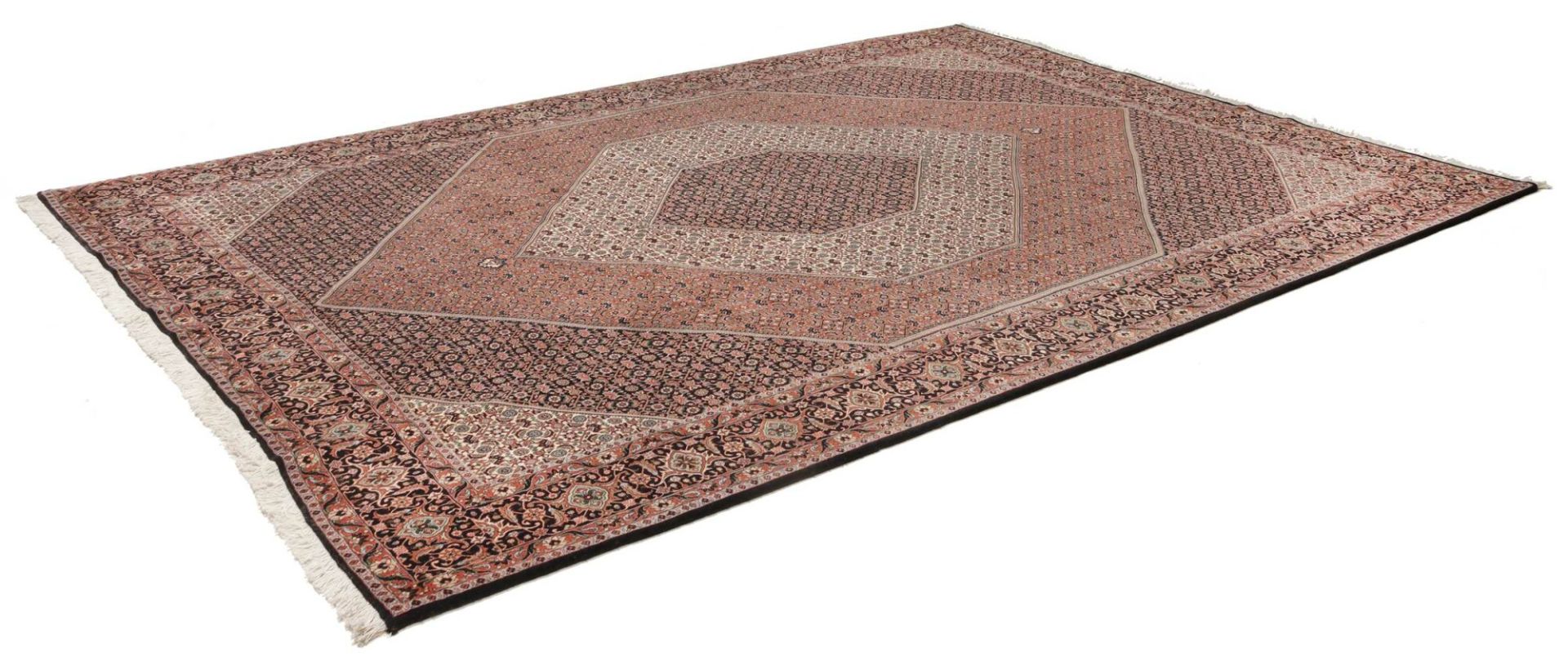 Bijar Perserteppich aus Iran, 257 × 354 cm