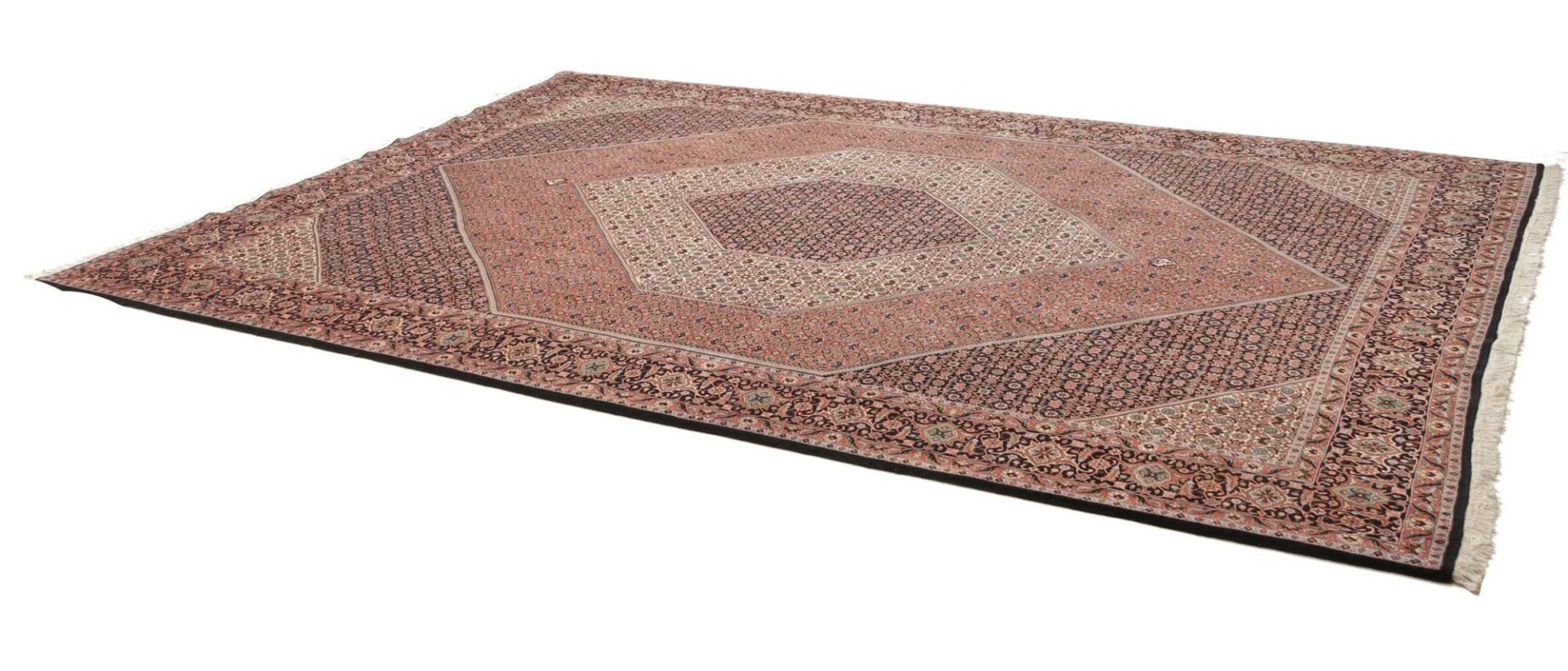 Bijar Perserteppich aus Iran, 257 × 354 cm