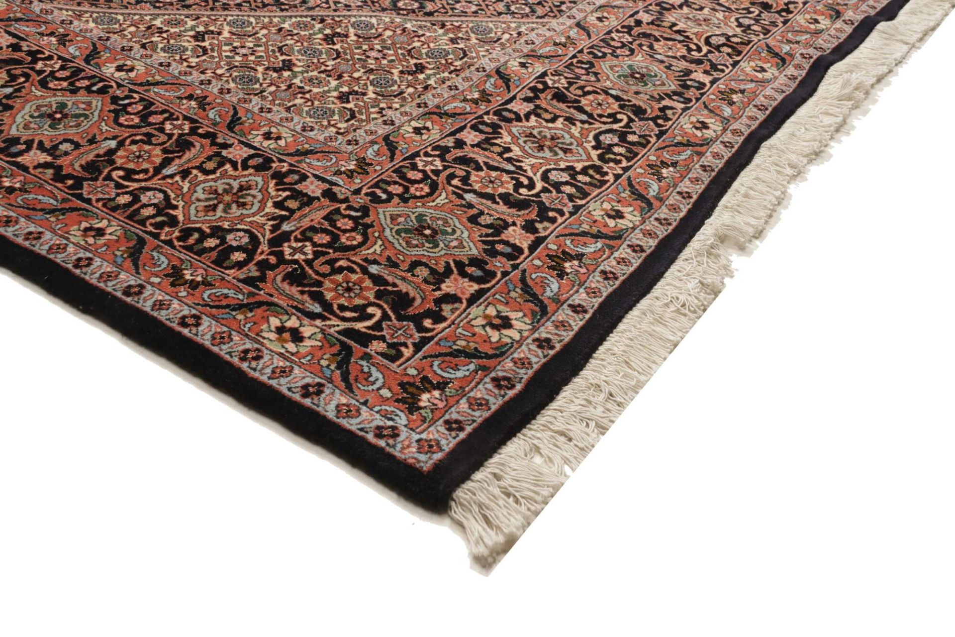 Bijar Perserteppich aus Iran, 257 × 354 cm