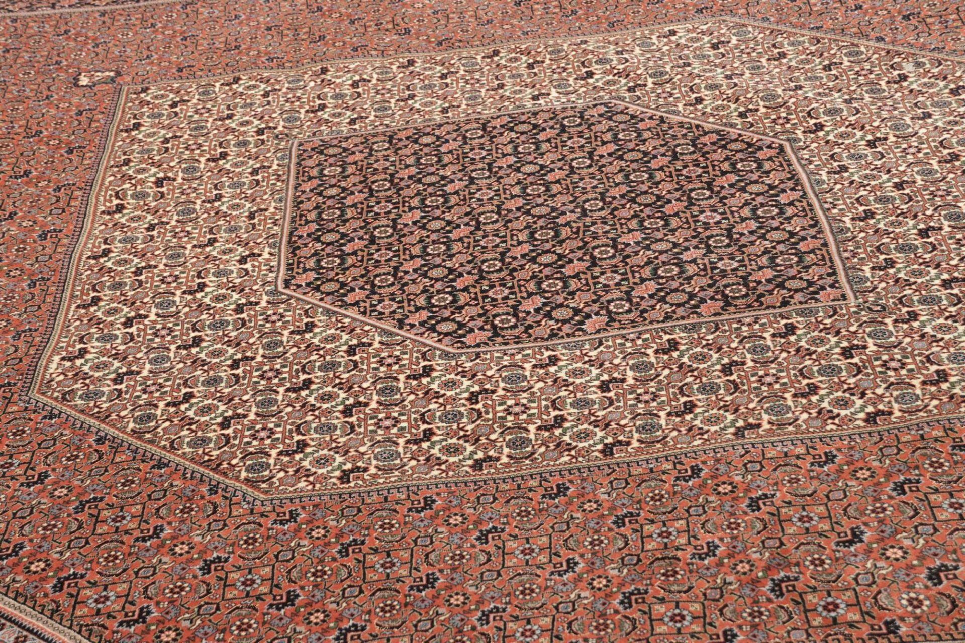 Bijar Perserteppich aus Iran, 257 × 354 cm