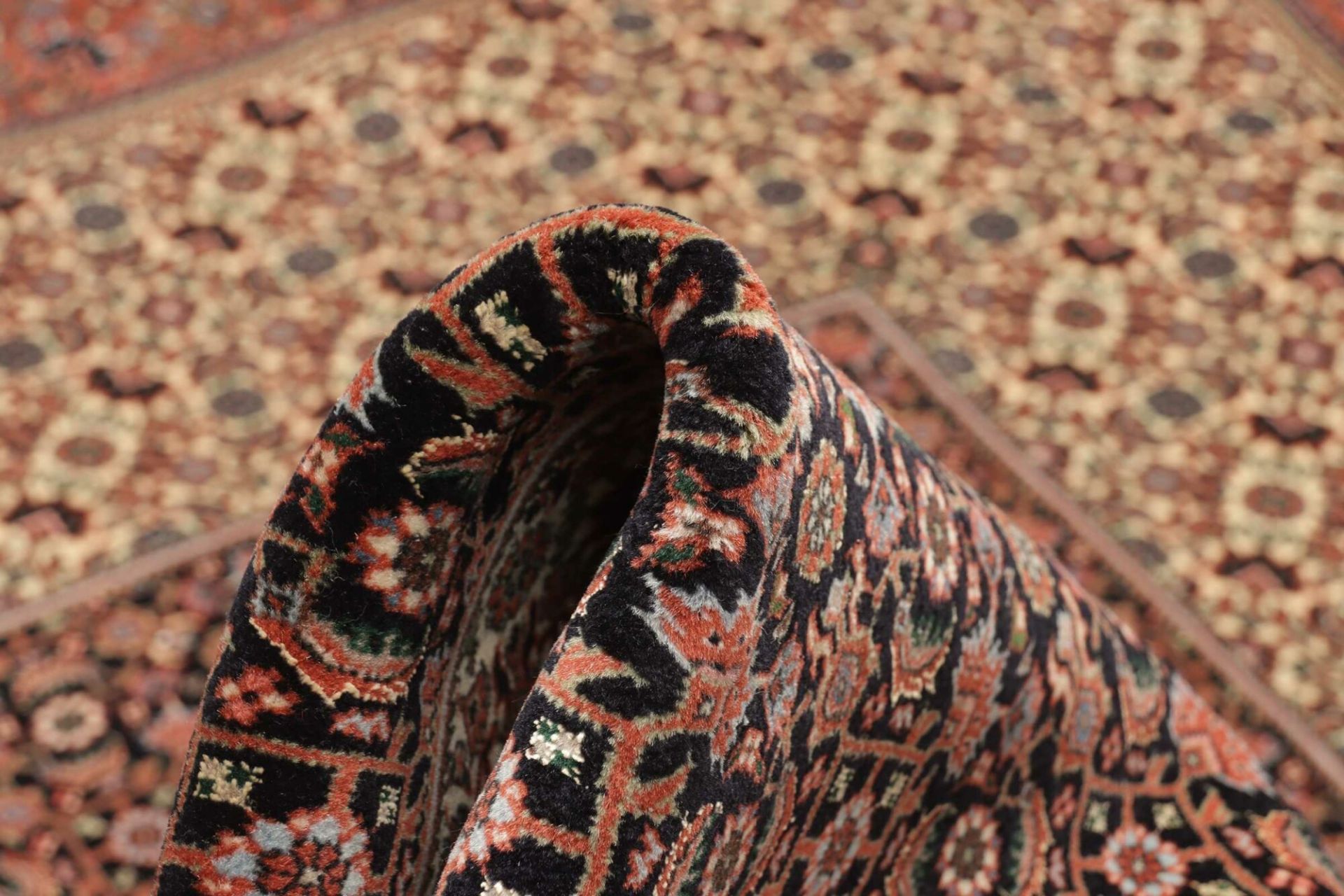 Bijar Perserteppich aus Iran, 257 × 354 cm