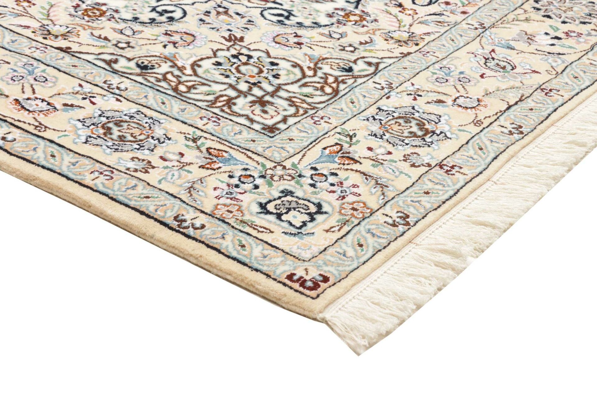 Handgeknüpfter Nain Perserteppich, 154 × 252 cm, Wolle