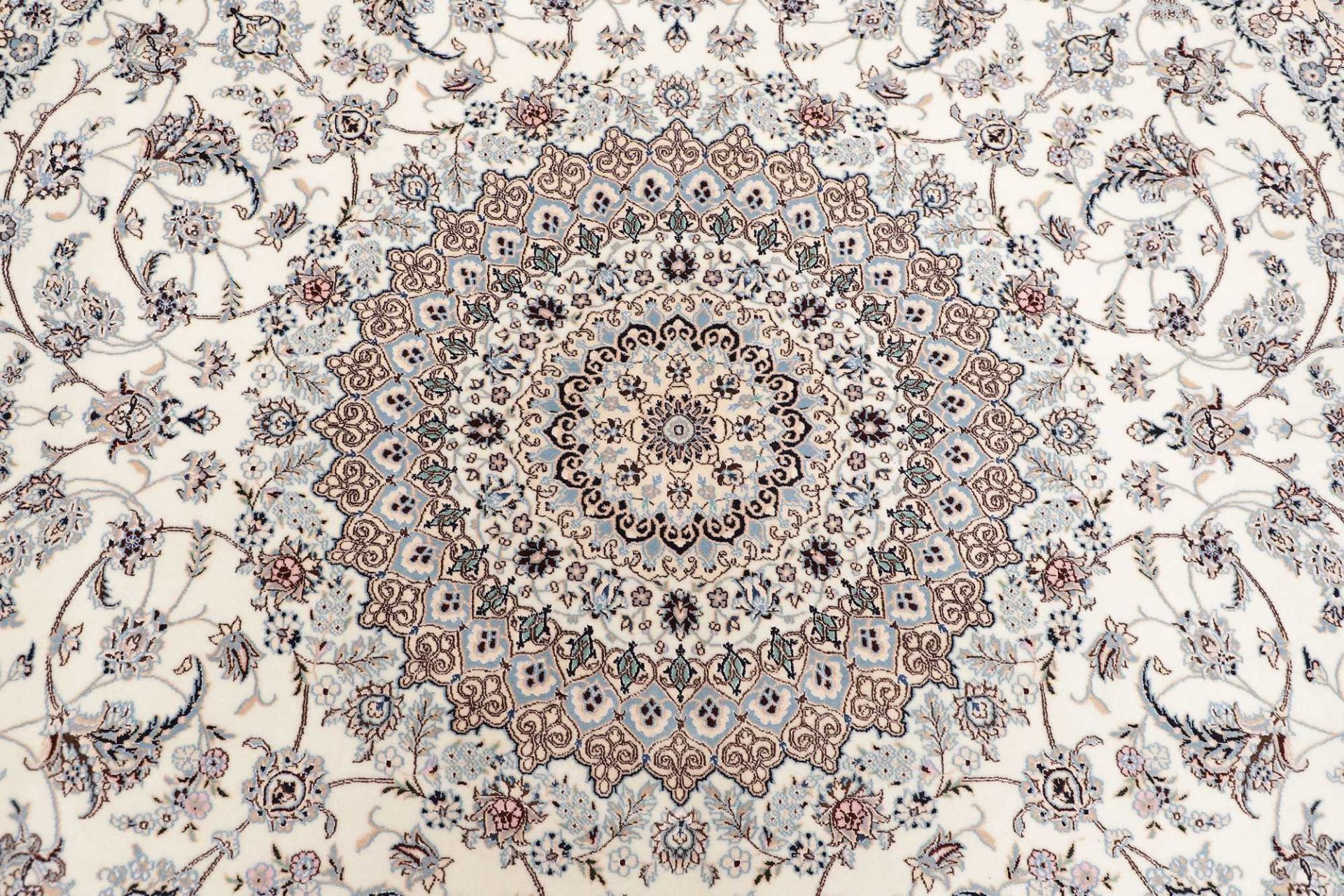 Handgeknüpfter Nain Perserteppich, 246 × 244 cm, Wolle