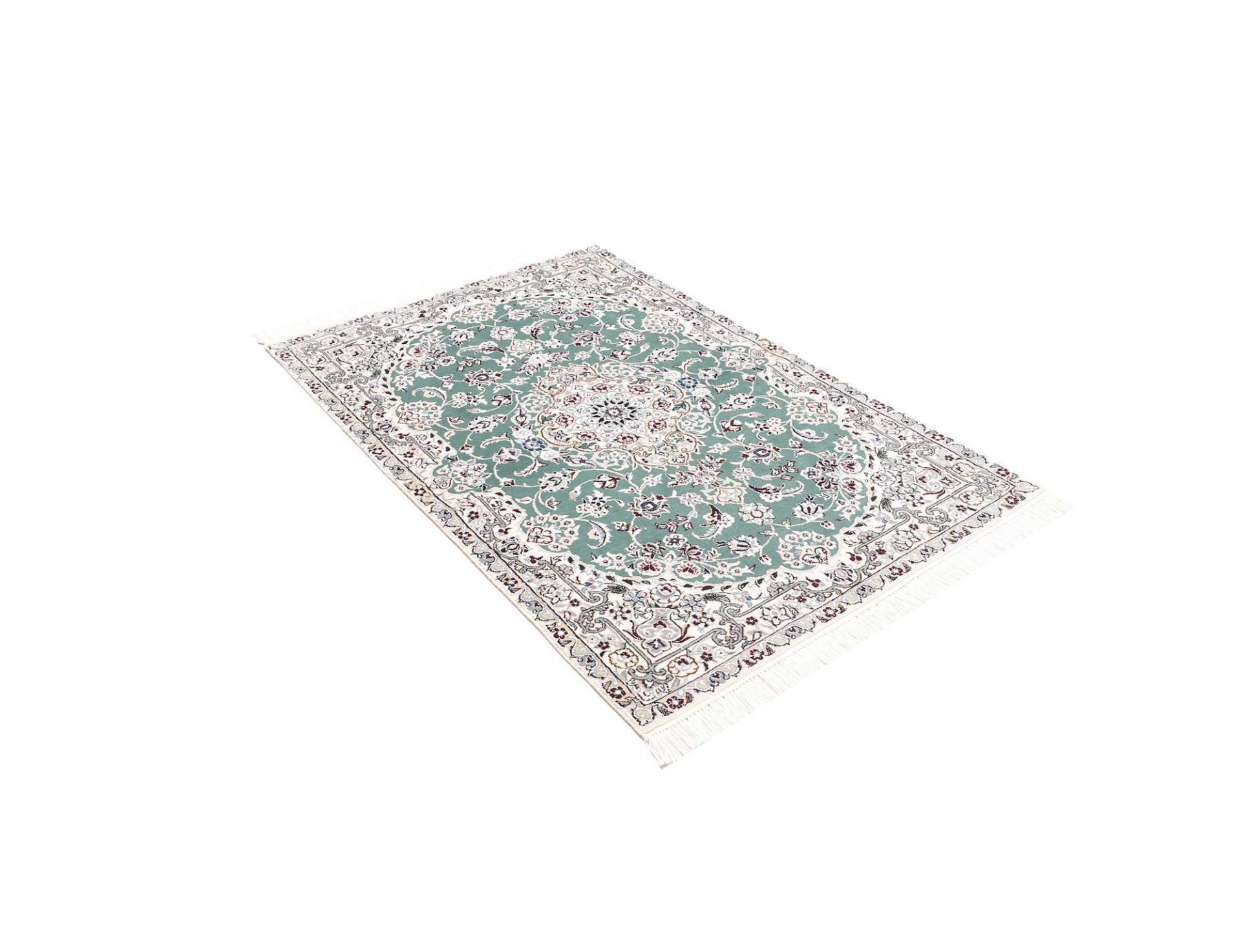 Handgeknüpfter Nain Perserteppich 103 × 150 cm