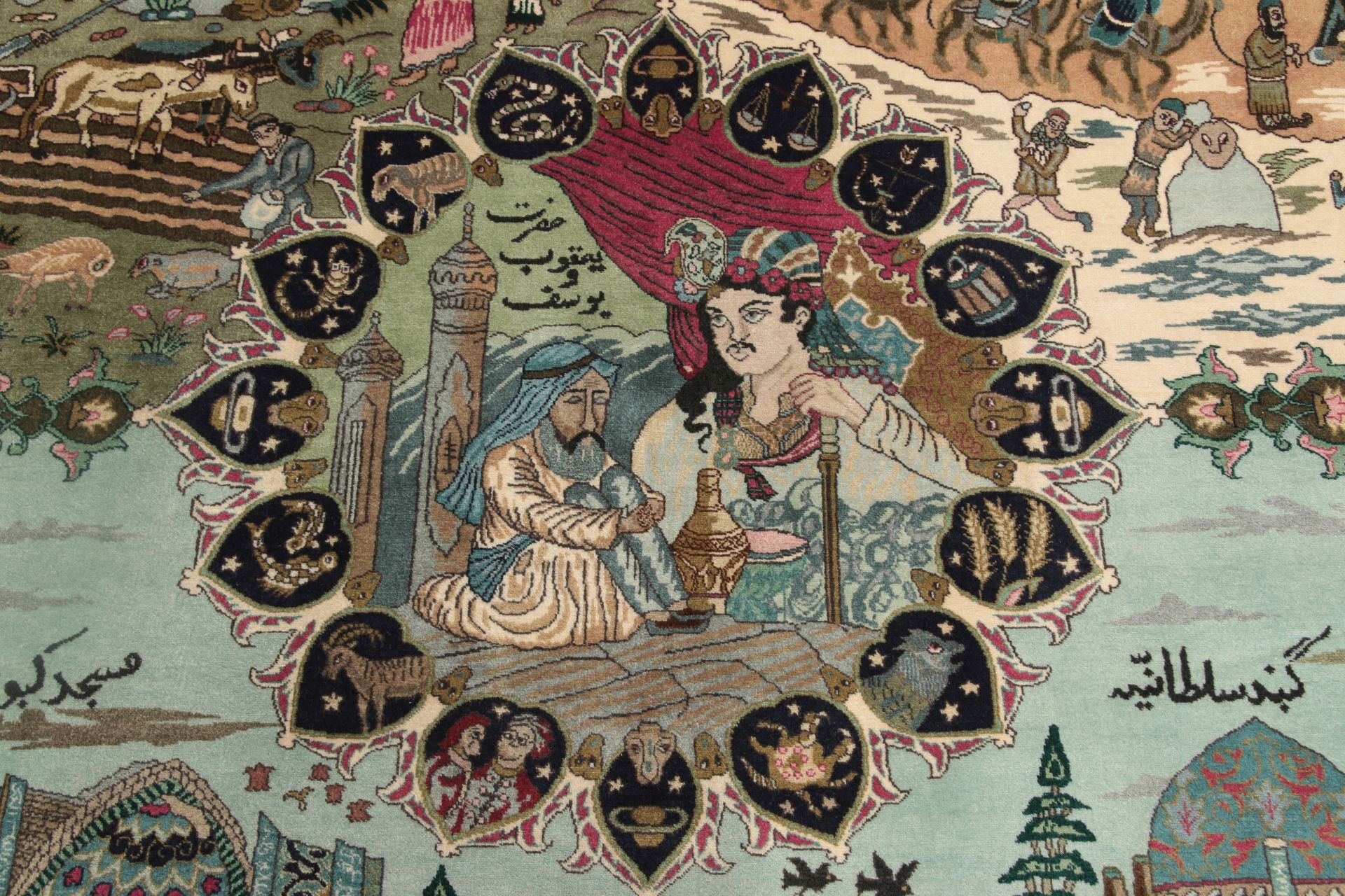 Täbriz Perserteppich aus Iran, 198 × 300 cm