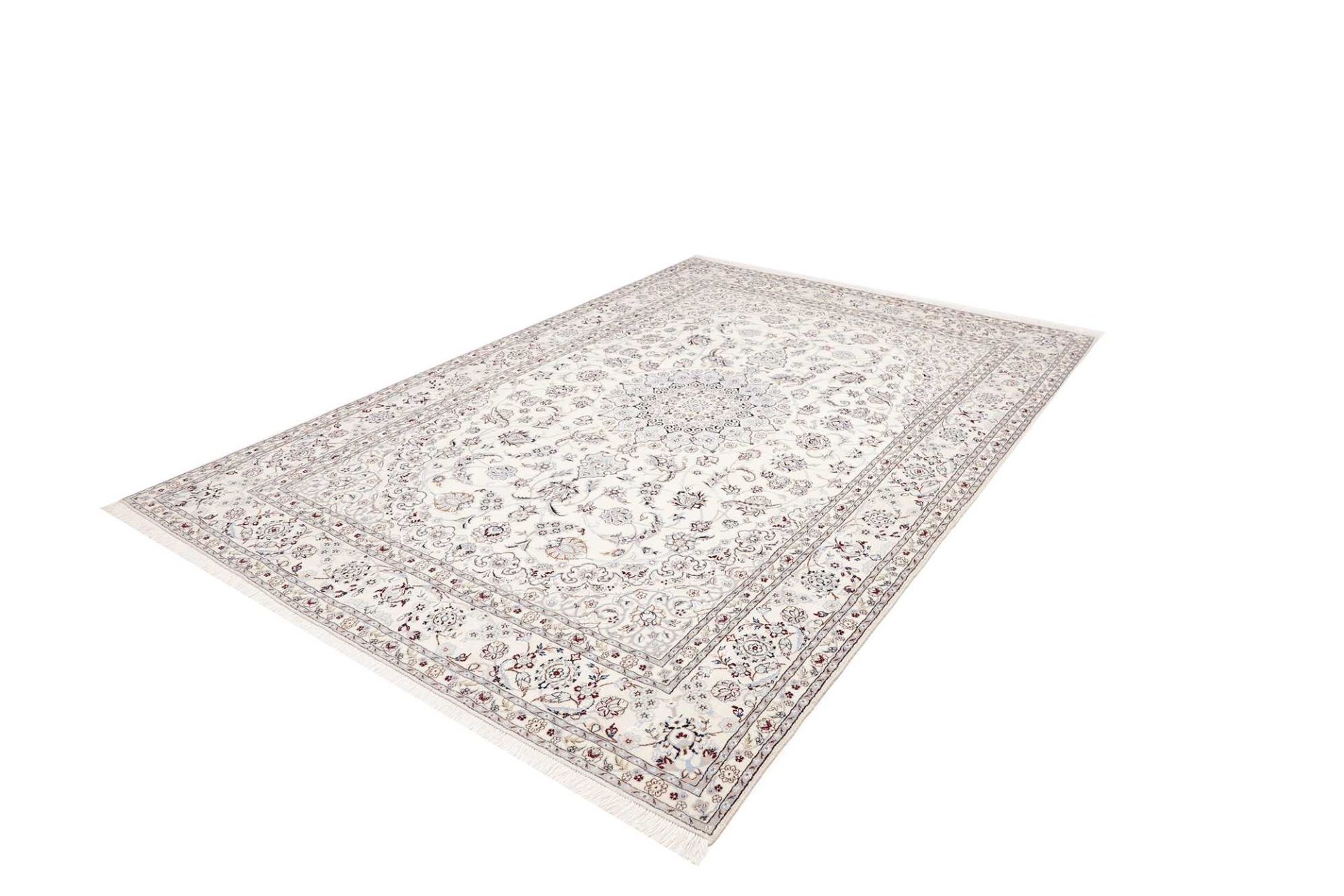 perserteppich-nain-201-x-294-cm-schurwolle-handgeknupft-exklusiv-1 Handgeknüpfter Nain Perserteppich, 201 × 294 cm, Wolle