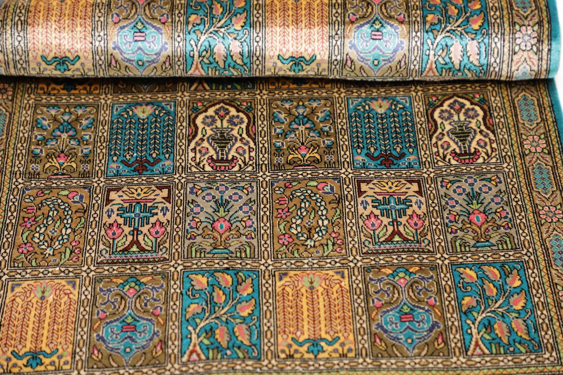 Handgeknüpfter Ghom Perserteppich 57 × 89 cm